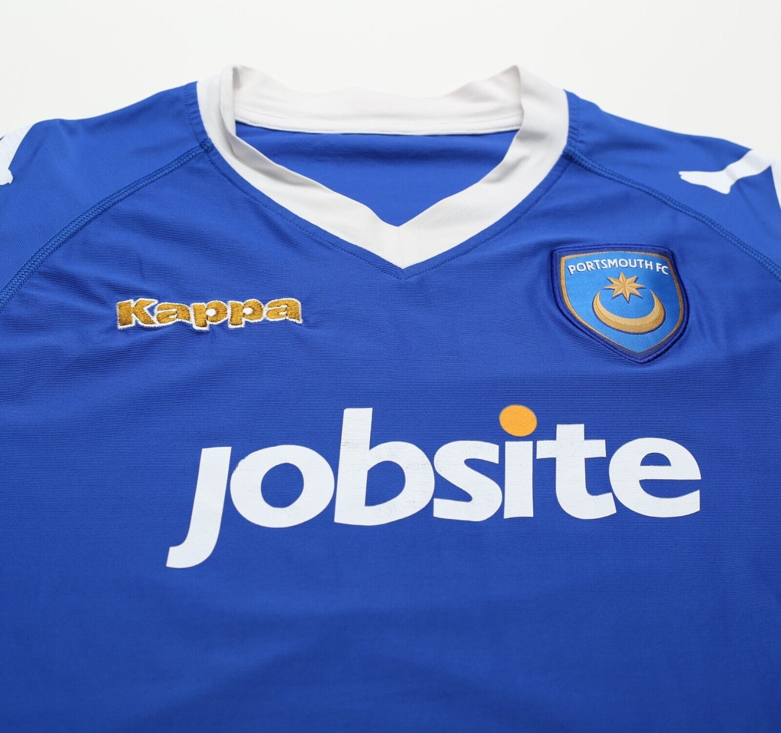 2010/11 PORTSMOUTH Vintage Kappa Home Football Shirt Jersey (L/XL)