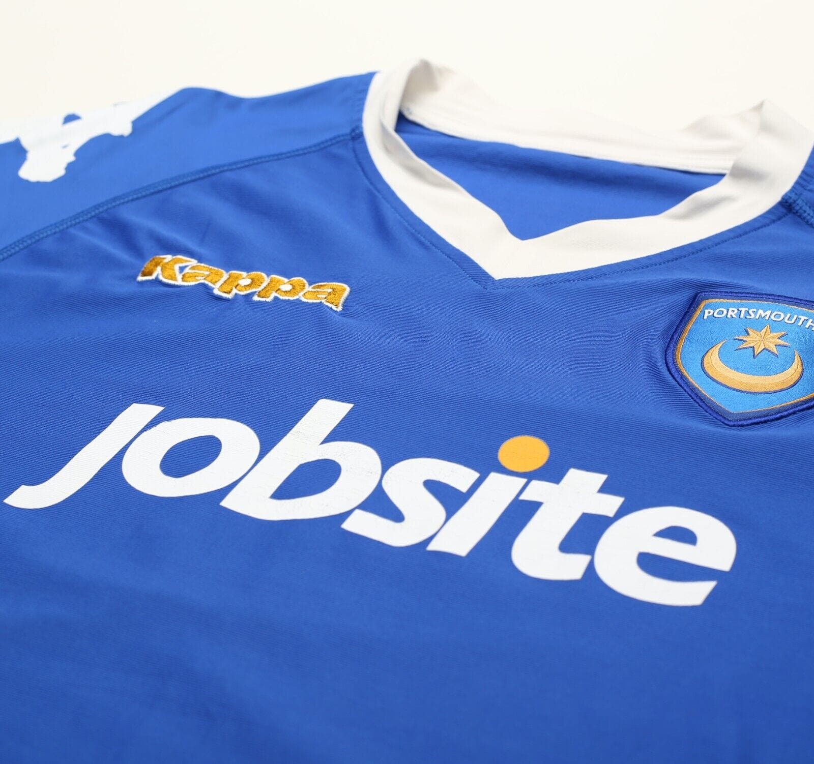 2010/11 PORTSMOUTH Vintage Kappa Home Football Shirt Jersey (L/XL)