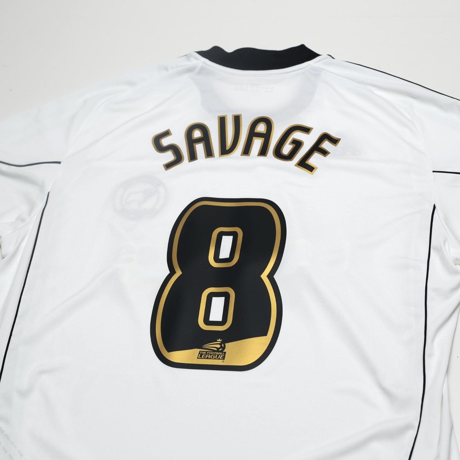2010/11 Savage #8 Derby County Vintage adidas Home Football Shirt (L/XL)