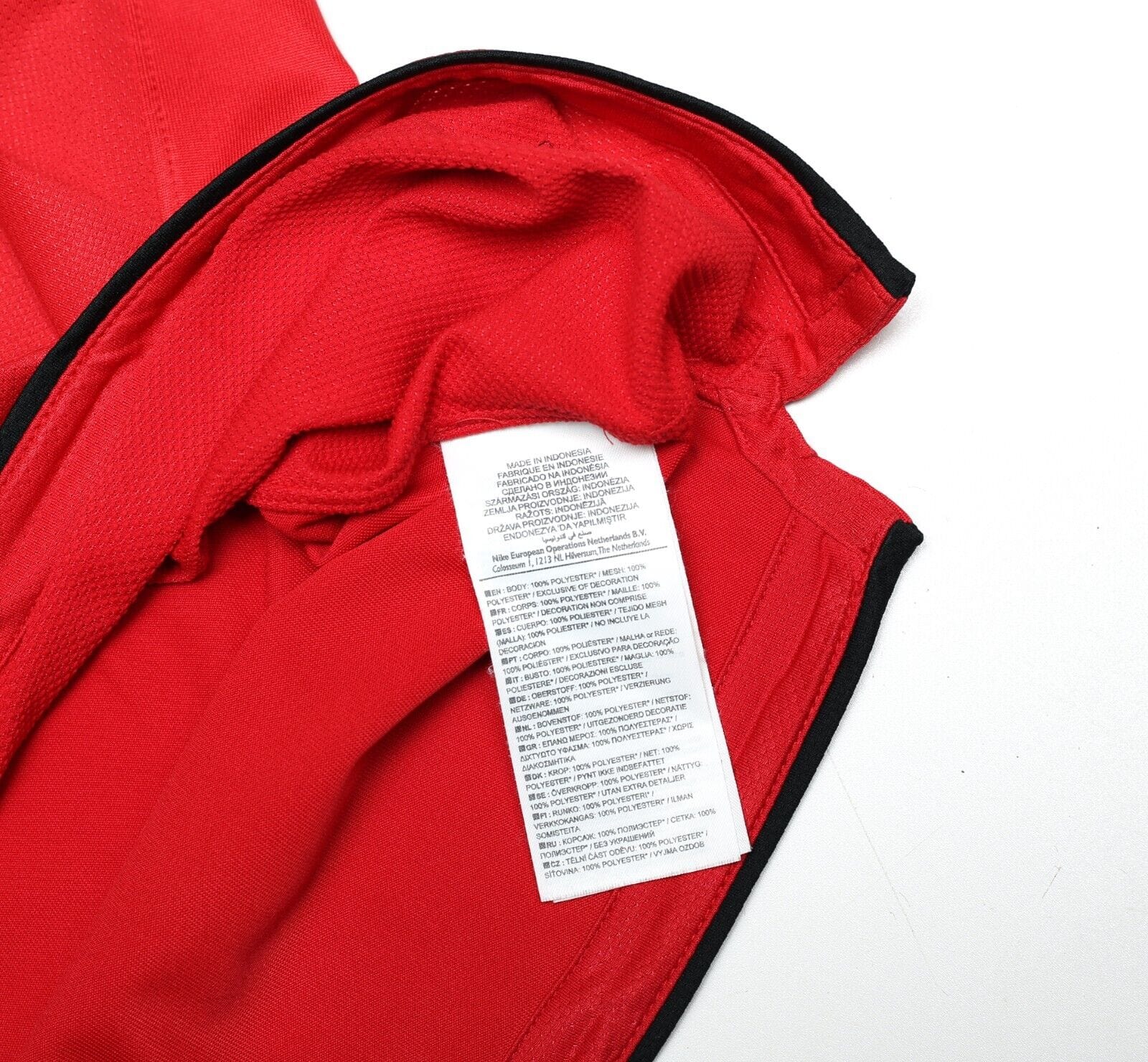 2010/11 SCHOLES #18 Manchester United Vintage Nike Home Football Shirt (M)