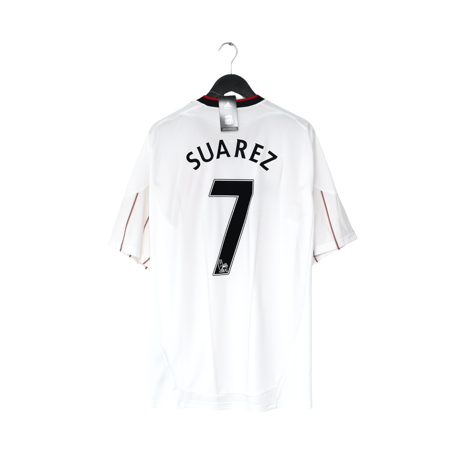 2010/11 Suarez #7 Liverpool Vintage adidas Away Football Shirt (XL) BNWT