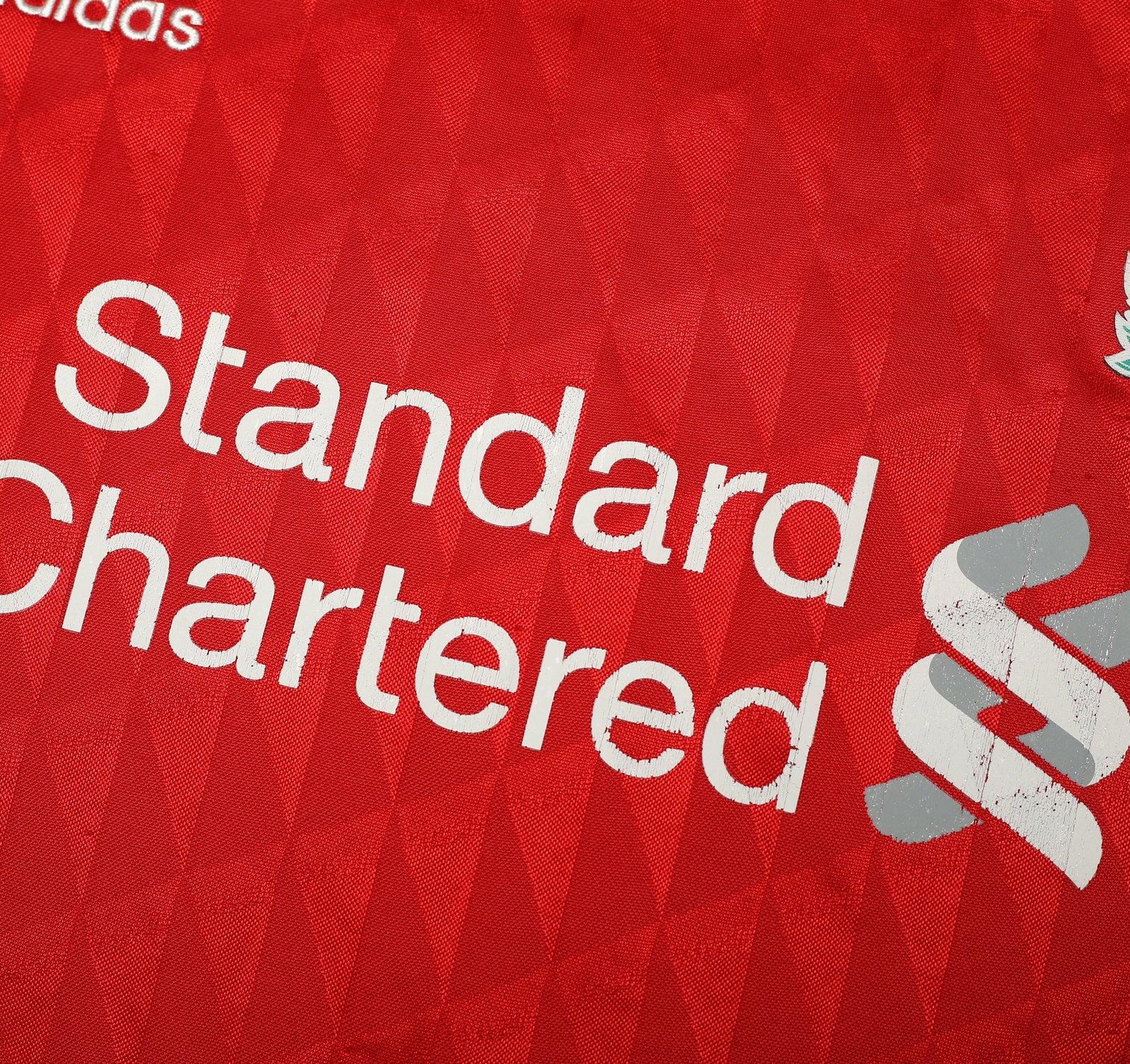 2010/11 SUAREZ #7 Liverpool Vintage adidas Home Football Shirt (XXL)