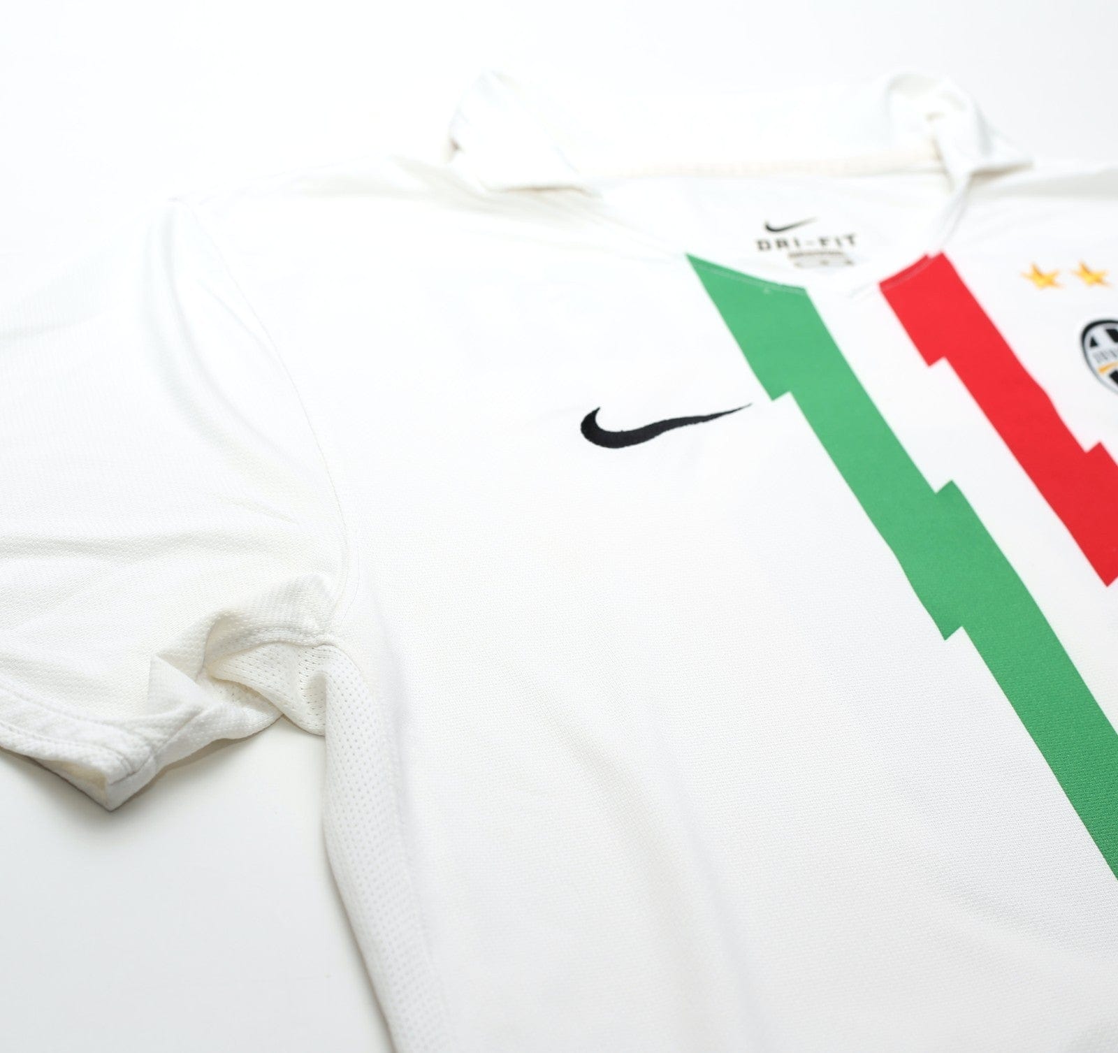 2010/12 DEL PIERO #10 Juventus Vintage Nike Away Football Shirt (L/XL)