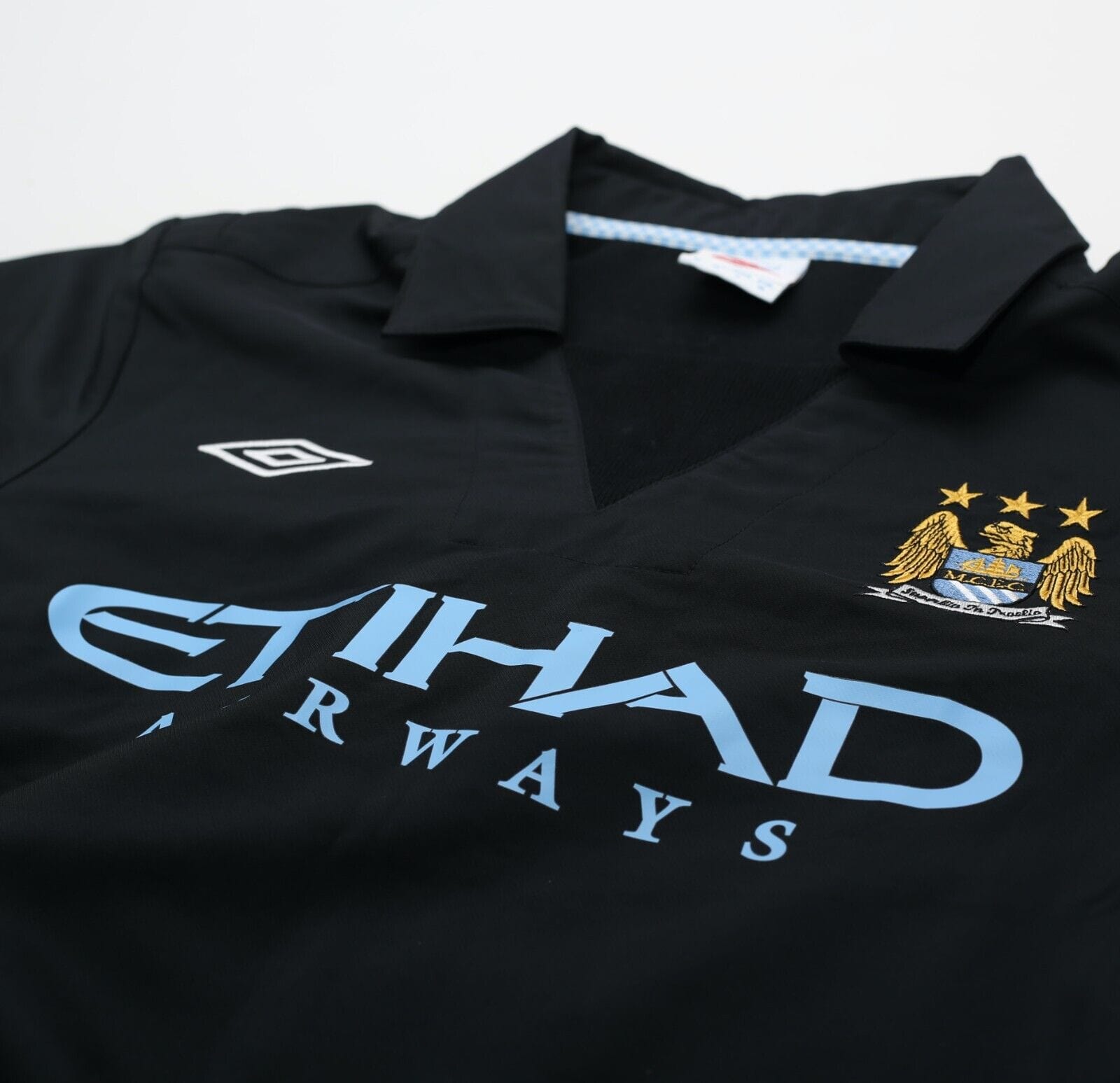 2010/12 Manchester City Vintage Umbro Football Drill Track Top (M)