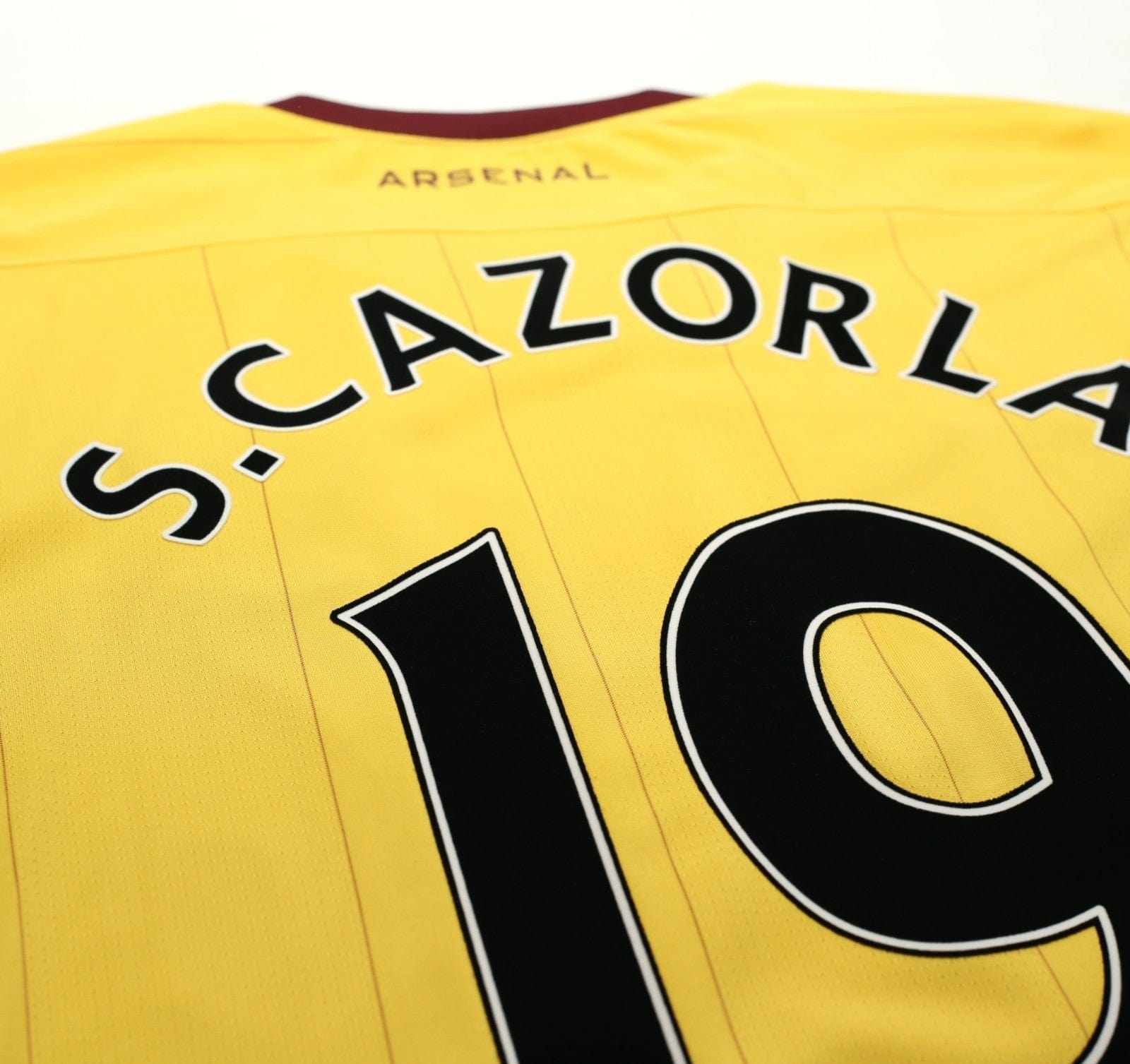 2010/13 S. CAZORLA #19 Arsenal Vintage Nike Third Football Shirt (XL)