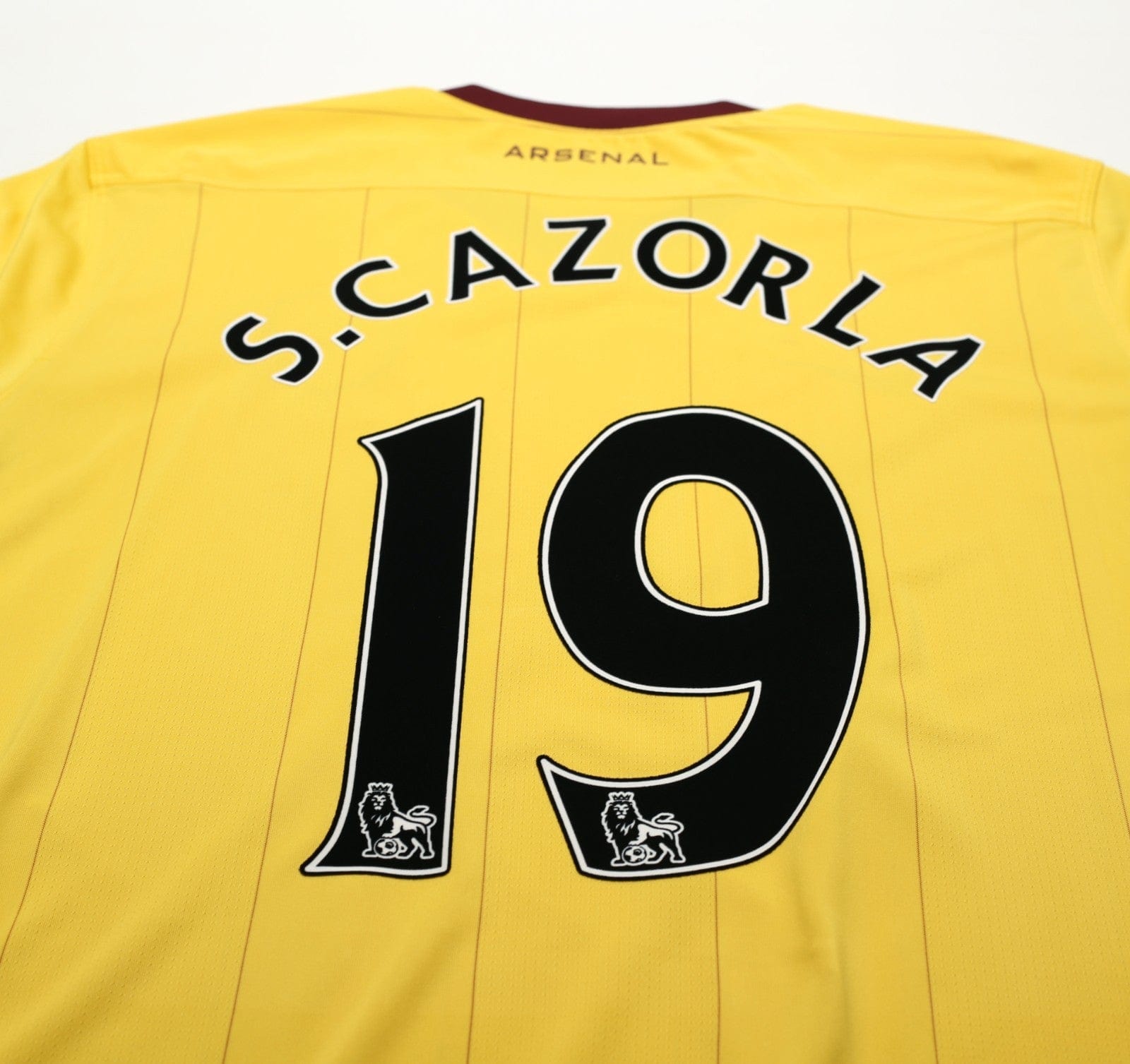 2010/13 S. CAZORLA #19 Arsenal Vintage Nike Third Football Shirt (XL)