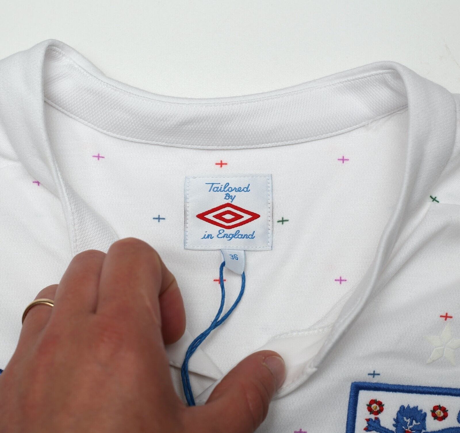 2010 ENGLAND Vintage Umbro Peter Saville Ltd Edition Home BNWT Football Shirt S