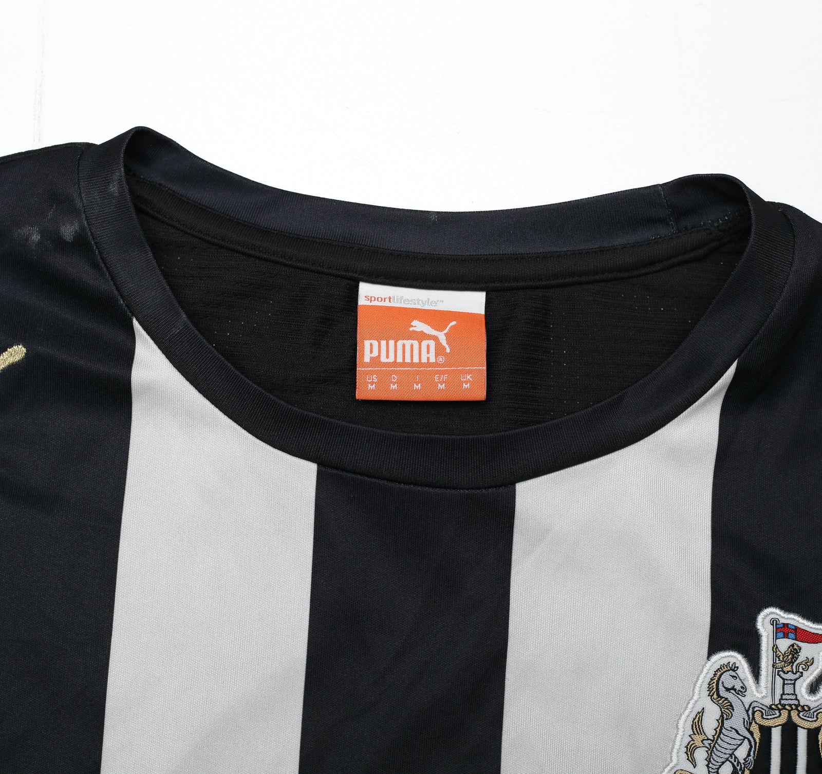 2011/12 Ben Arfa #10 Newcastle United Vintage PUMA Home Football Shirt (M)