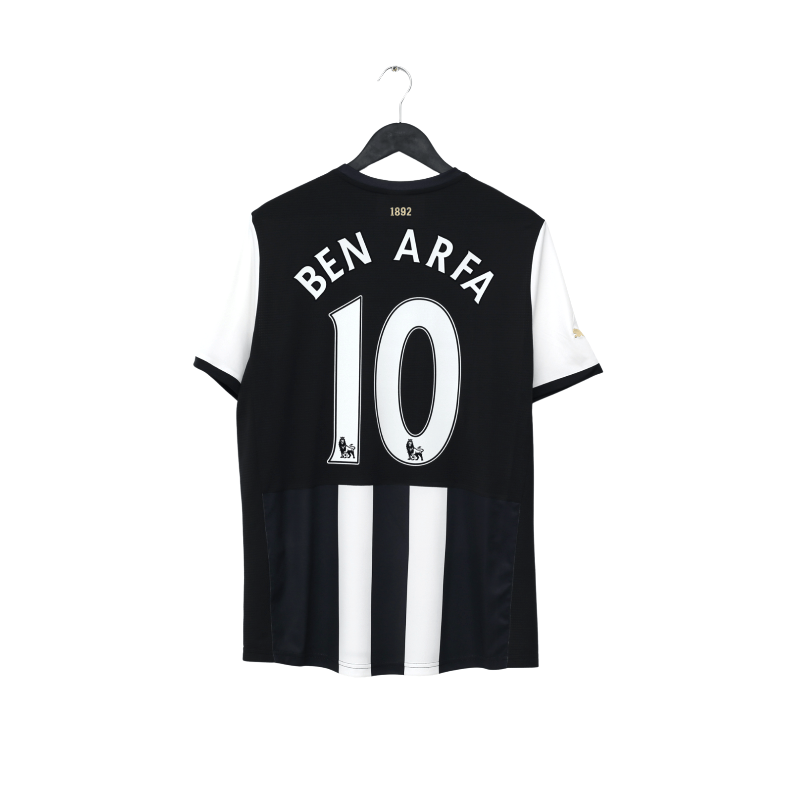 2011/12 Ben Arfa #10 Newcastle United Vintage PUMA Home Football Shirt (M)