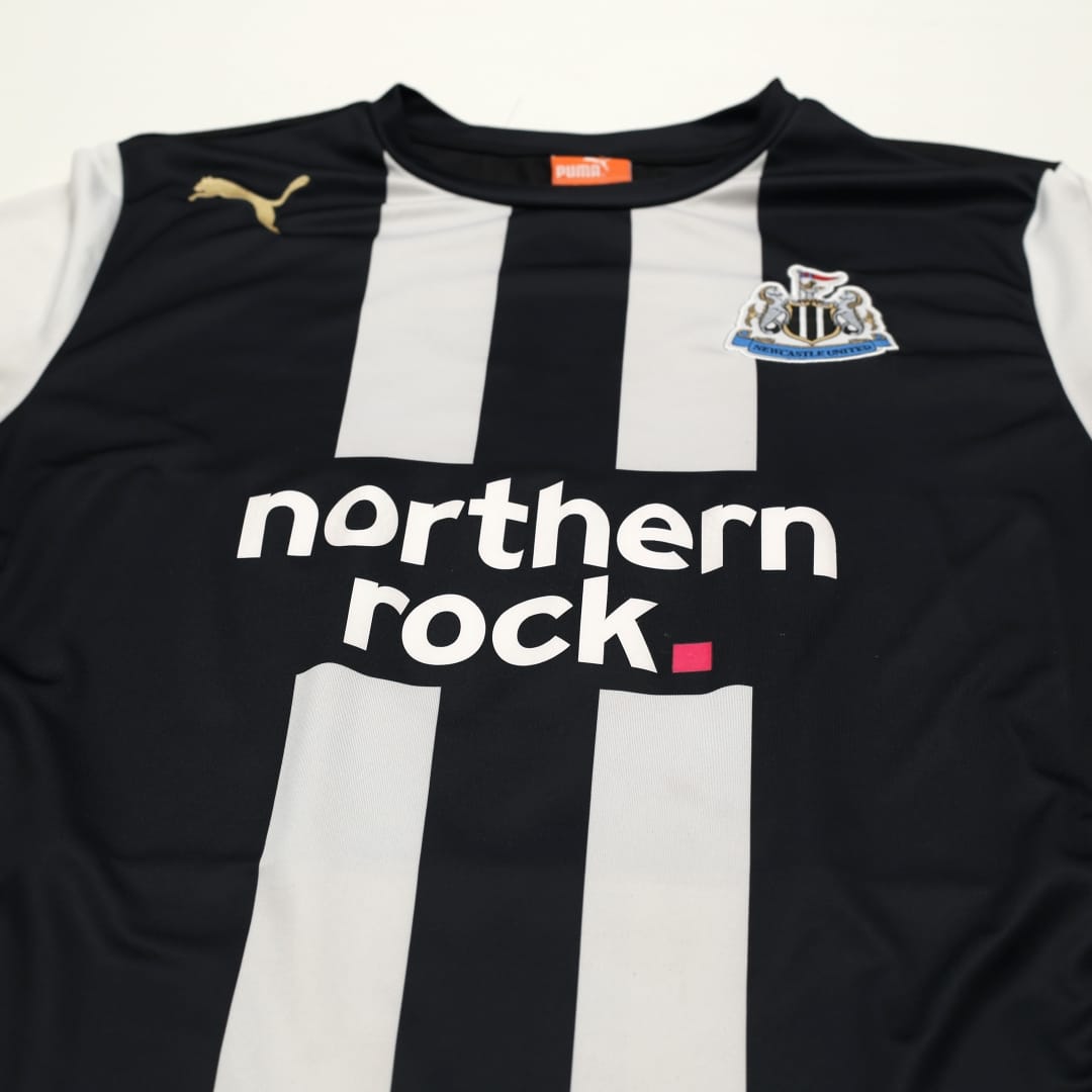 2011/12 Ben Arfa #10 Newcastle United Vintage Puma Home Football Shirt (M)