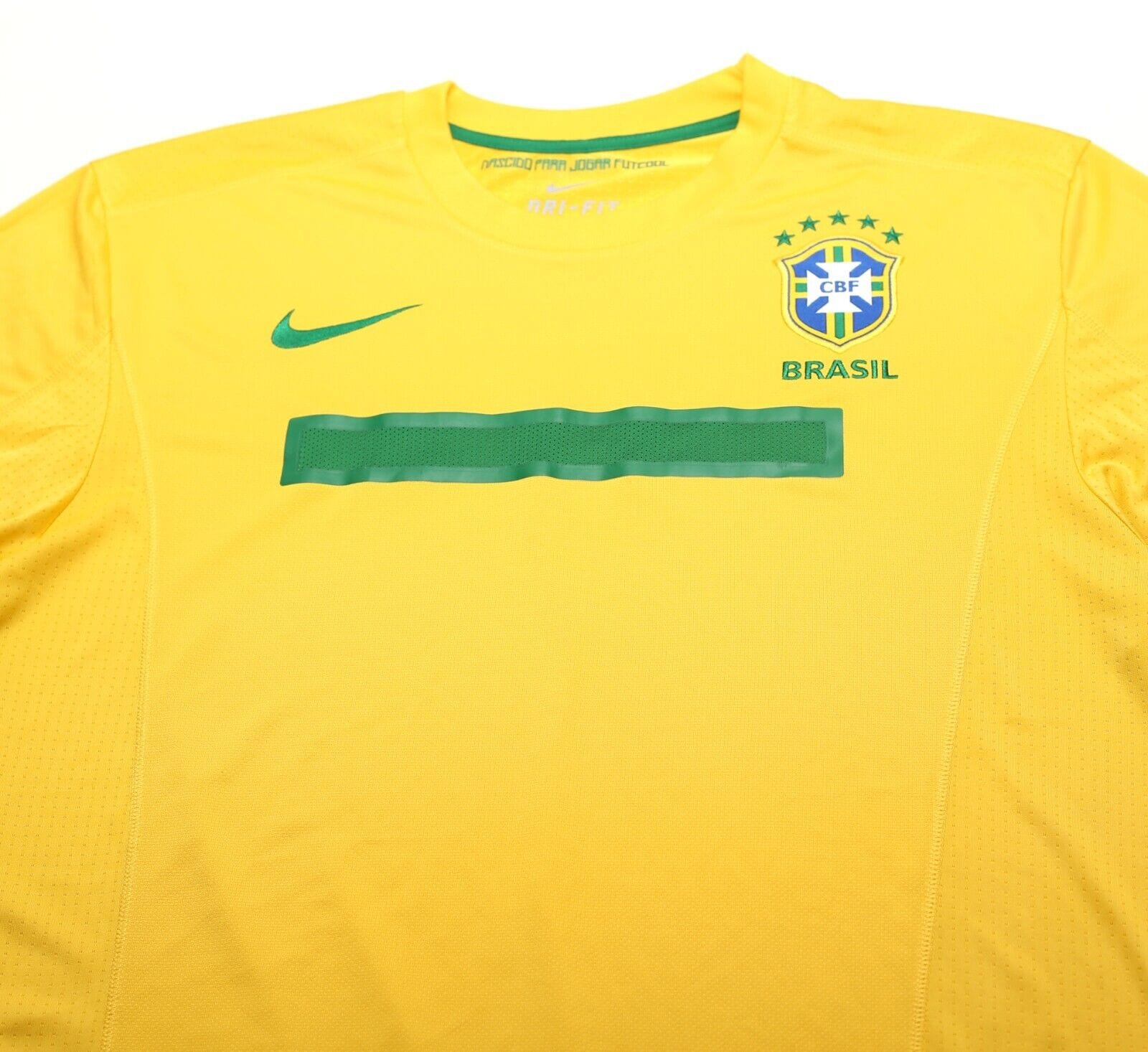 2011/12 BRAZIL Vintage Nike Home Football Shirt Jersey (XL)
