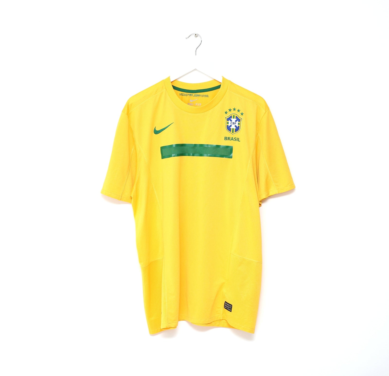 2011/12 BRAZIL Vintage Nike Home Football Shirt Jersey (XL)