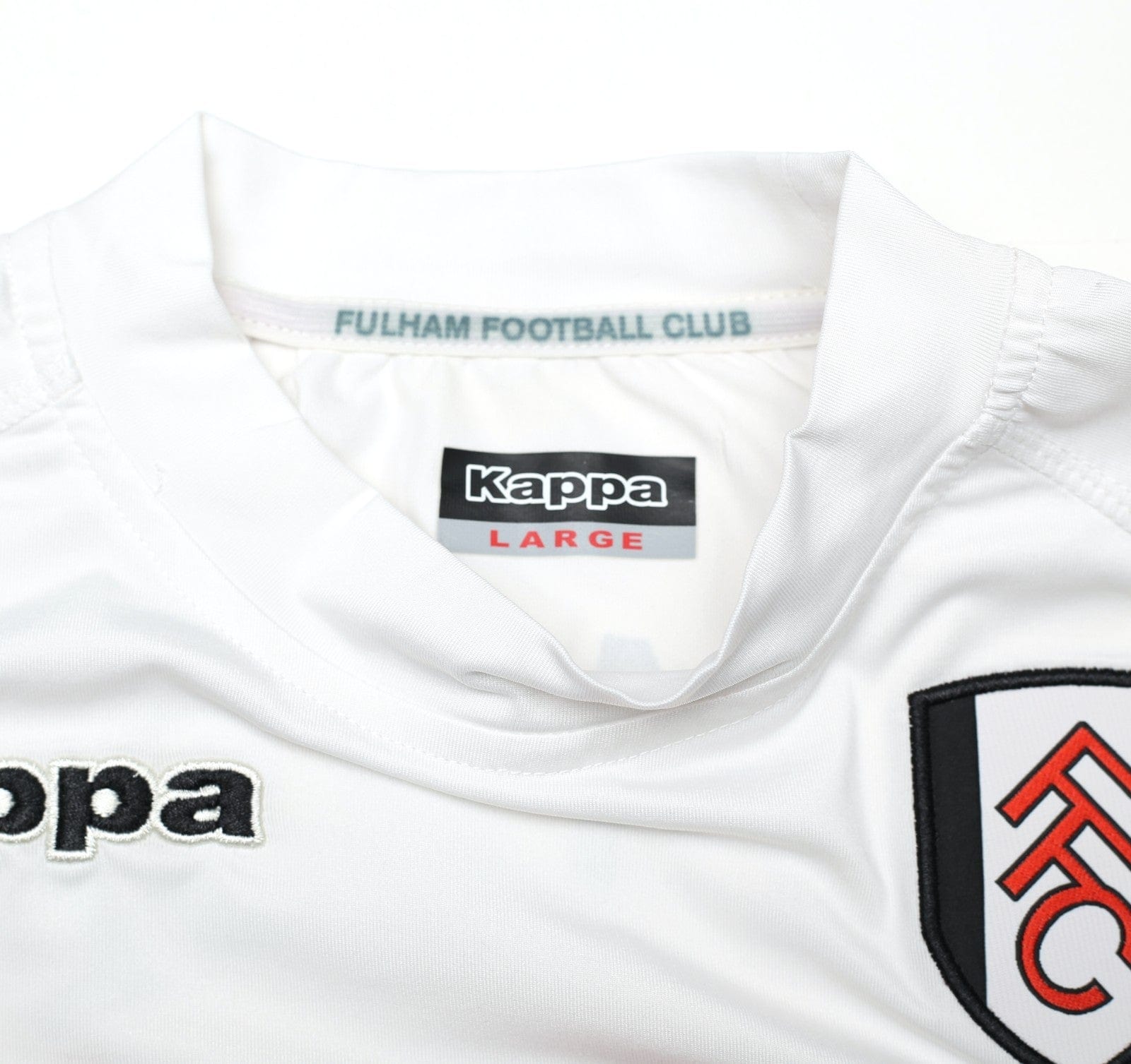 2011/12 DEMPSEY #23 Fulham Vintage Kappa Home Football Shirt (M/L)