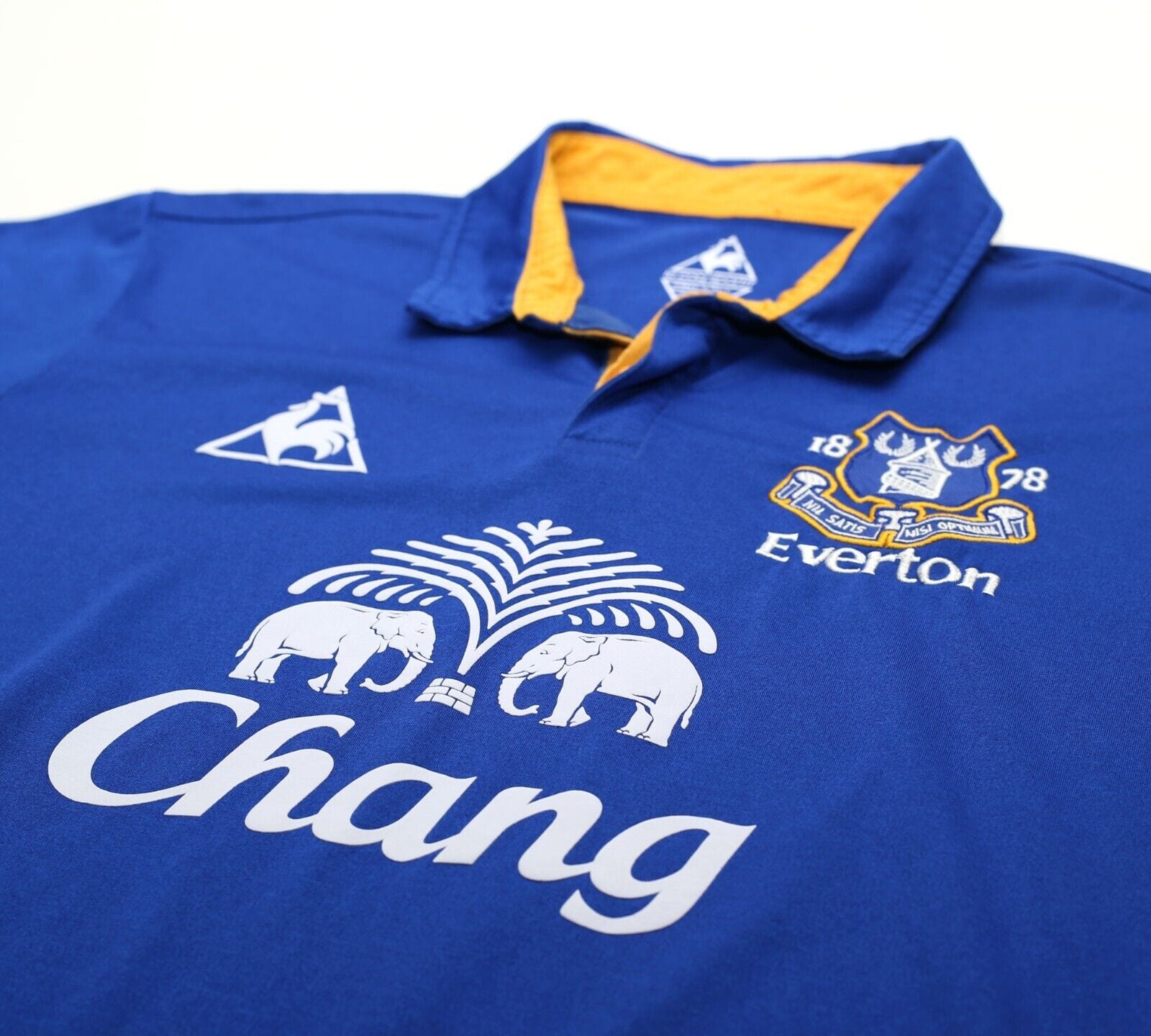 2011/12 DONOVAN #9 Everton Vintage le coq sportif Home Football Shirt Jersey (M)