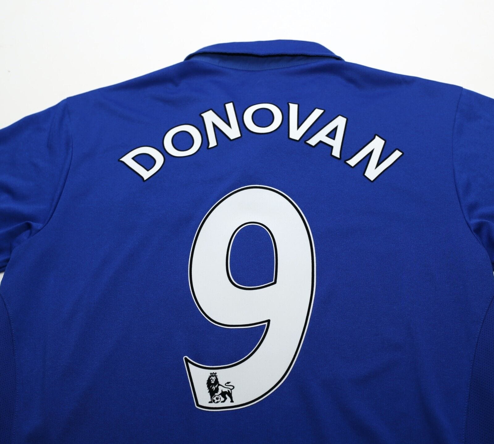 2011/12 DONOVAN #9 Everton Vintage le coq sportif Home Football Shirt Jersey (M)