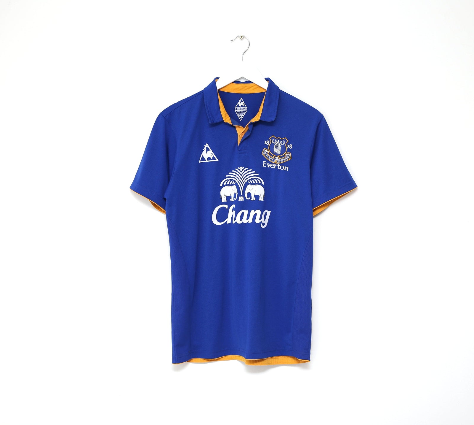 2011/12 DONOVAN #9 Everton Vintage le coq sportif Home Football Shirt Jersey (M)