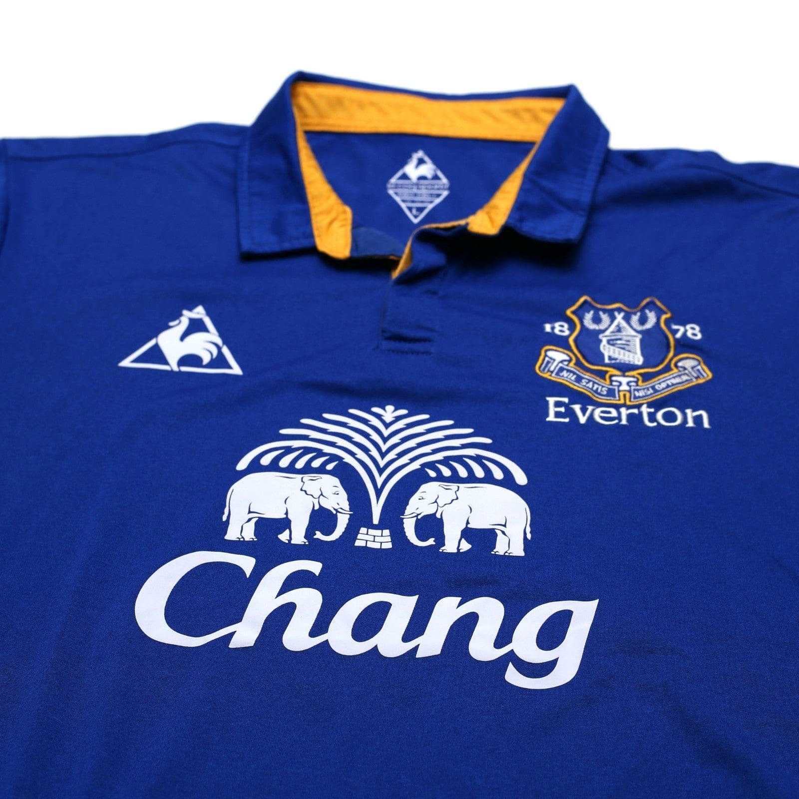 2011/12 Donovan #9 Everton Vintage le coq sportif Home Football Shirt (L)