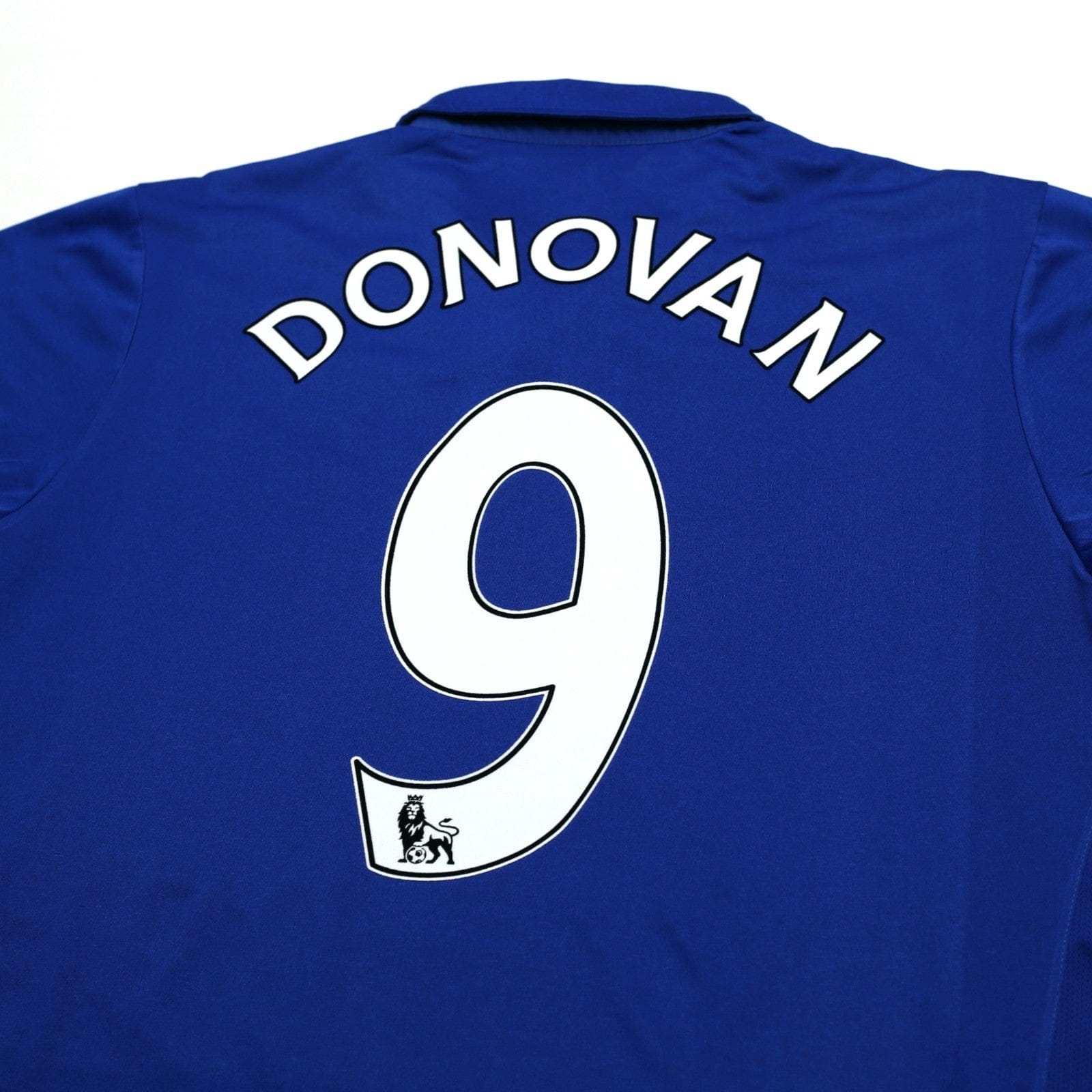 2011/12 Donovan #9 Everton Vintage le coq sportif Home Football Shirt (L)