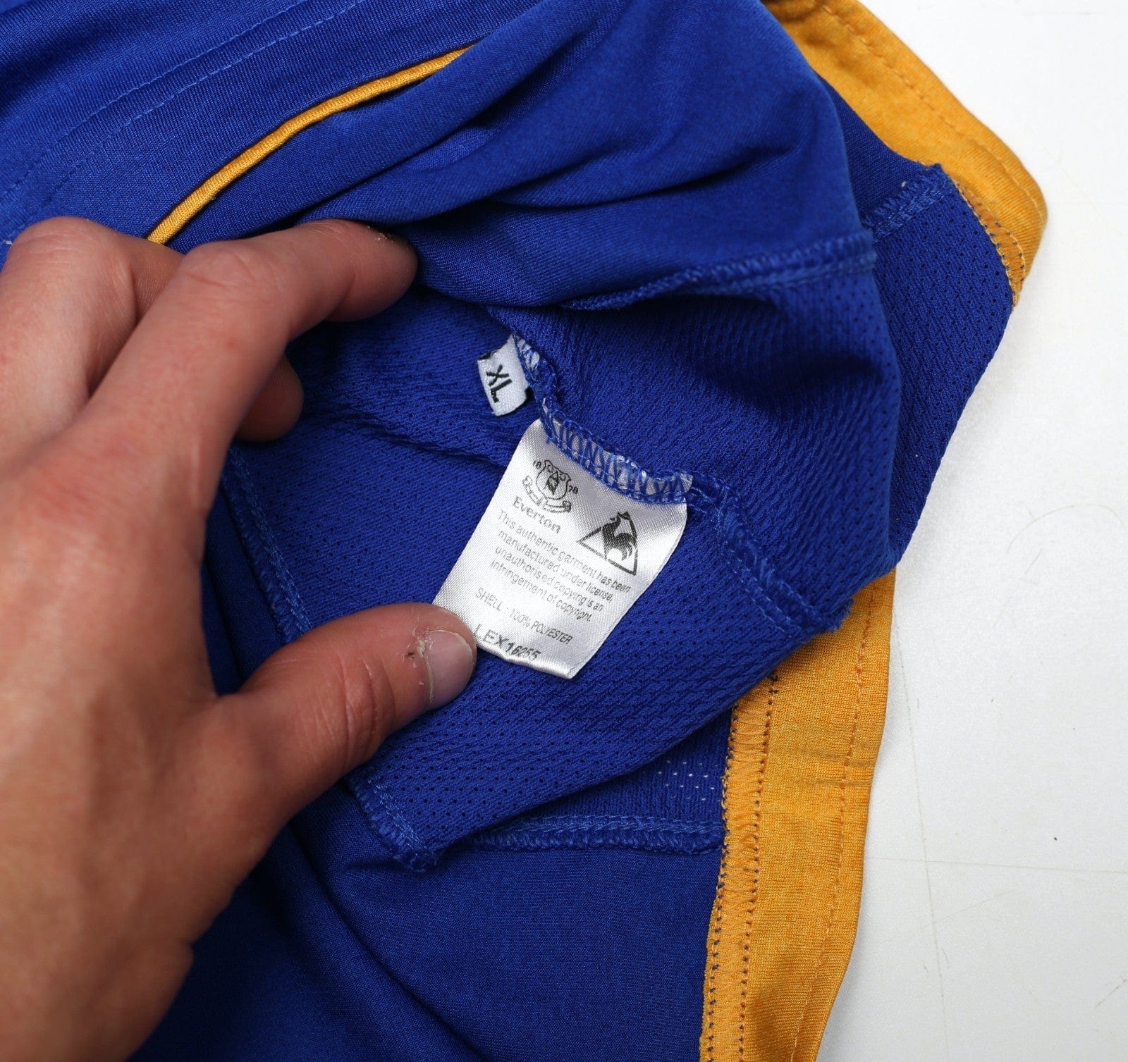 2011/12 DONOVAN #9 Everton Vintage le coq sportif Home Football Shirt (XL)