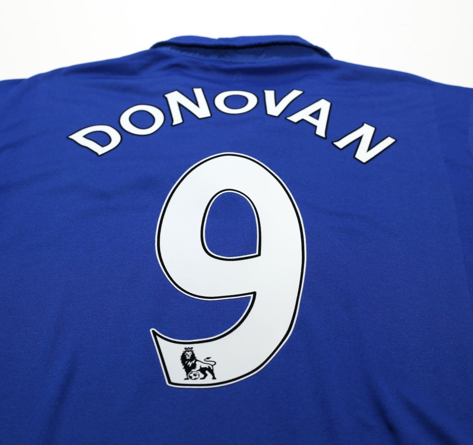 2011/12 DONOVAN #9 Everton Vintage le coq sportif Home Football Shirt (XL)