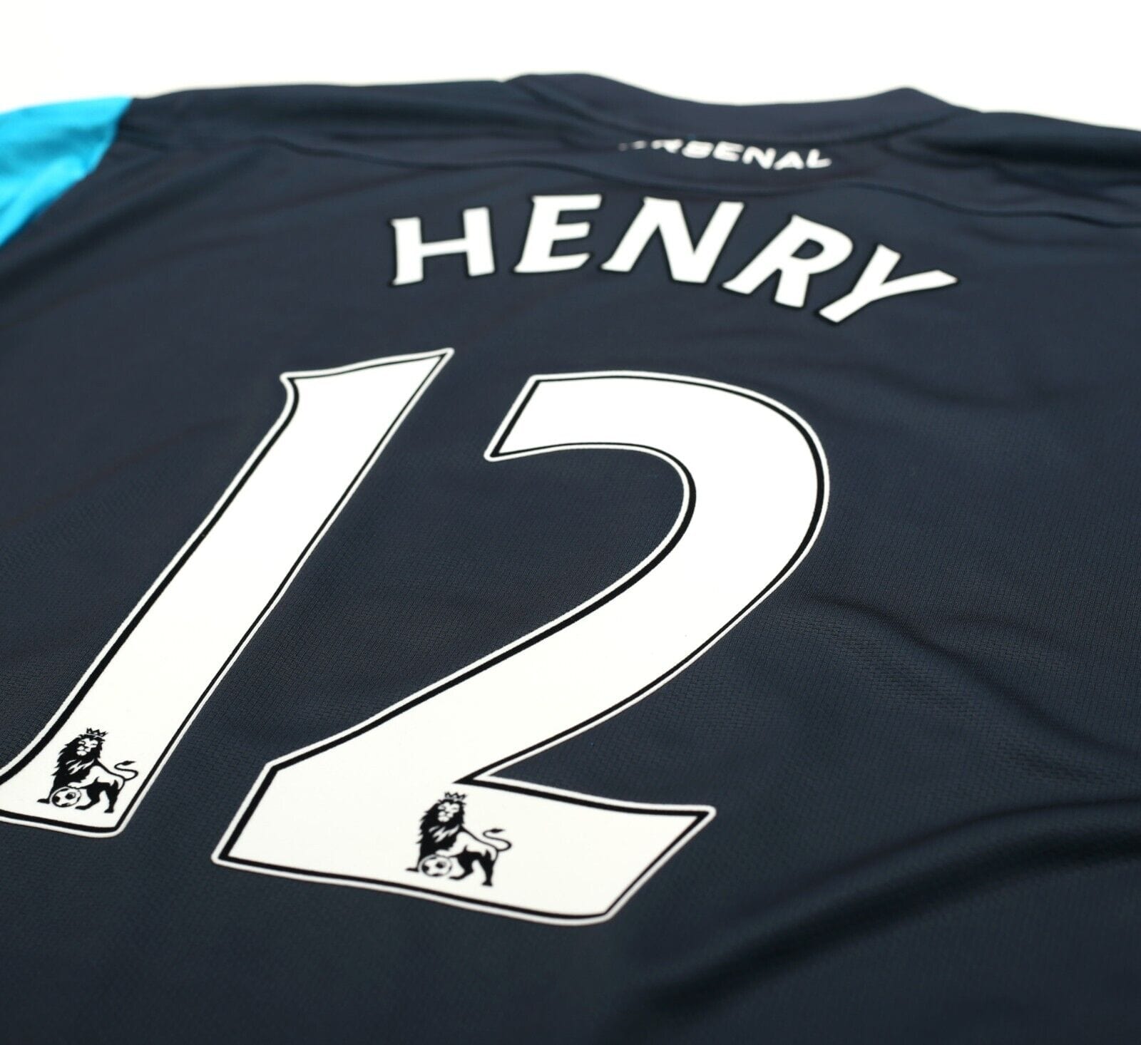 2011/12 HENRY #12 Arsenal Vintage Nike Away Football Shirt Jersey (XL)