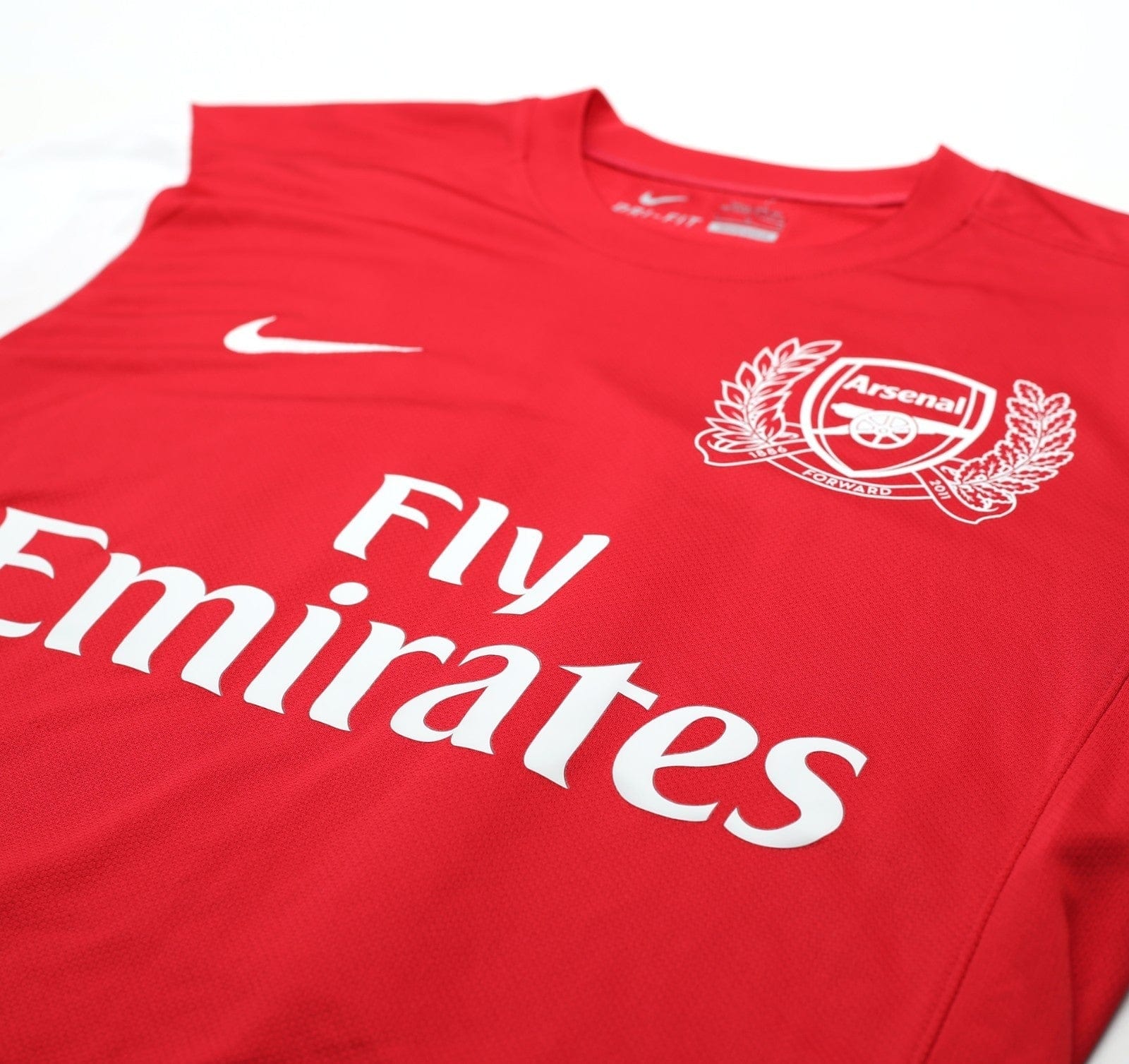 2011/12 HENRY #12 Arsenal Vintage Nike Home Football Shirt (M)