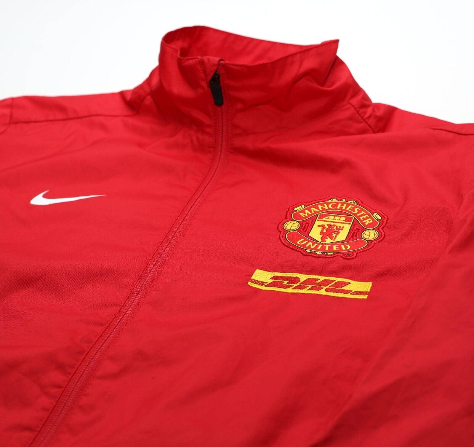 2011/12 MANCHESTER UNITED Vintage Nike Football Track Top Jacket (L)