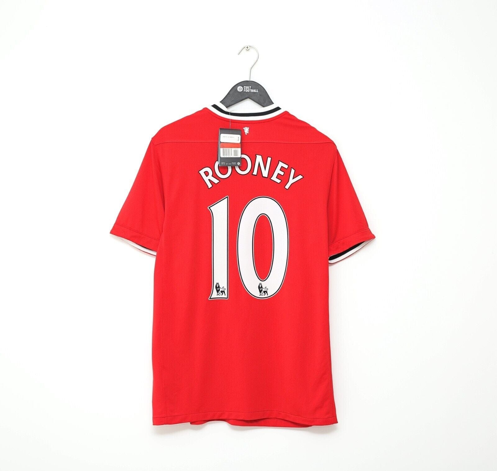 2011/12 ROONEY #10 Manchester United Vintage Nike Home Football Shirt (L) BNWT