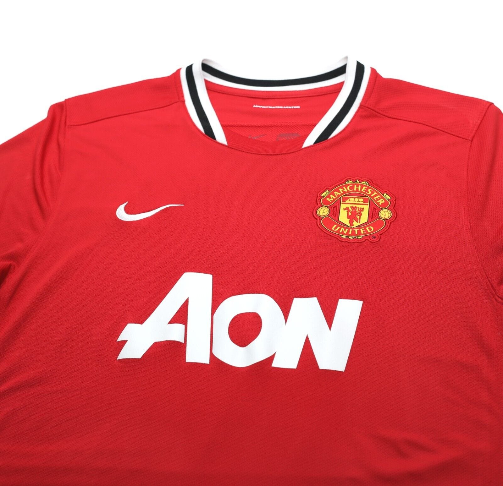 2011/12 ROONEY #10 Manchester United Vintage Nike Home Football Shirt (L/XL)