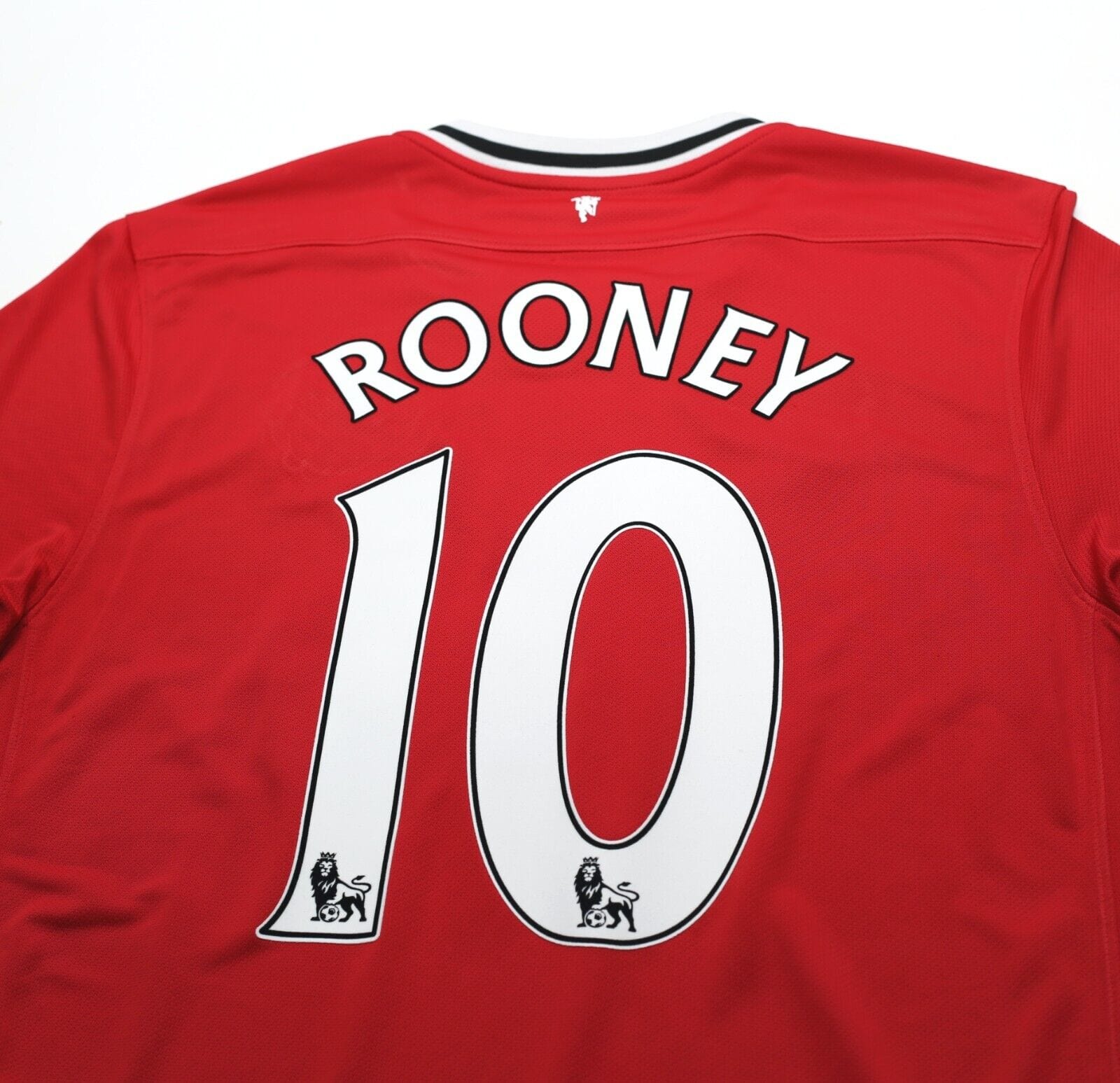 2011/12 ROONEY #10 Manchester United Vintage Nike Home Football Shirt (L/XL)