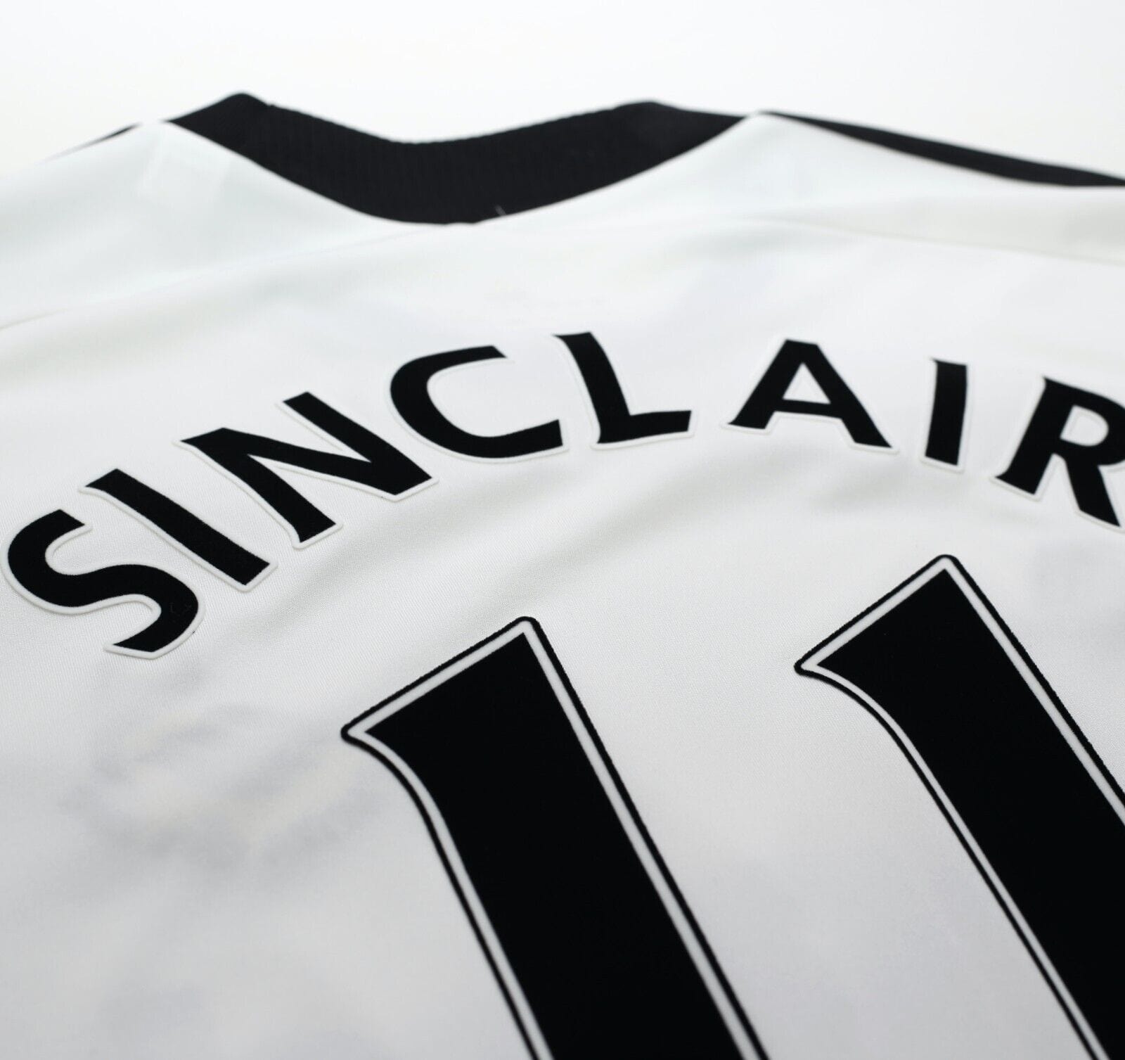 2011/12 SINCLAIR #11 Swansea City Vintage adidas Home Football Shirt (L)