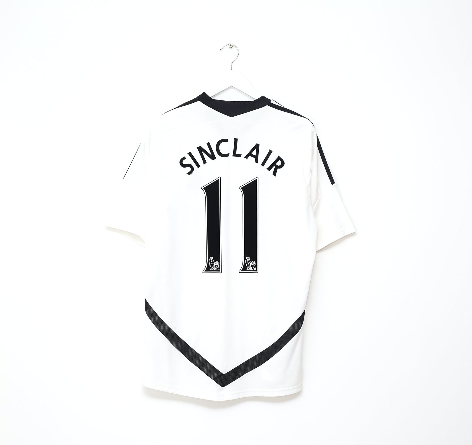 2011/12 SINCLAIR #11 Swansea City Vintage adidas Home Football Shirt (L)