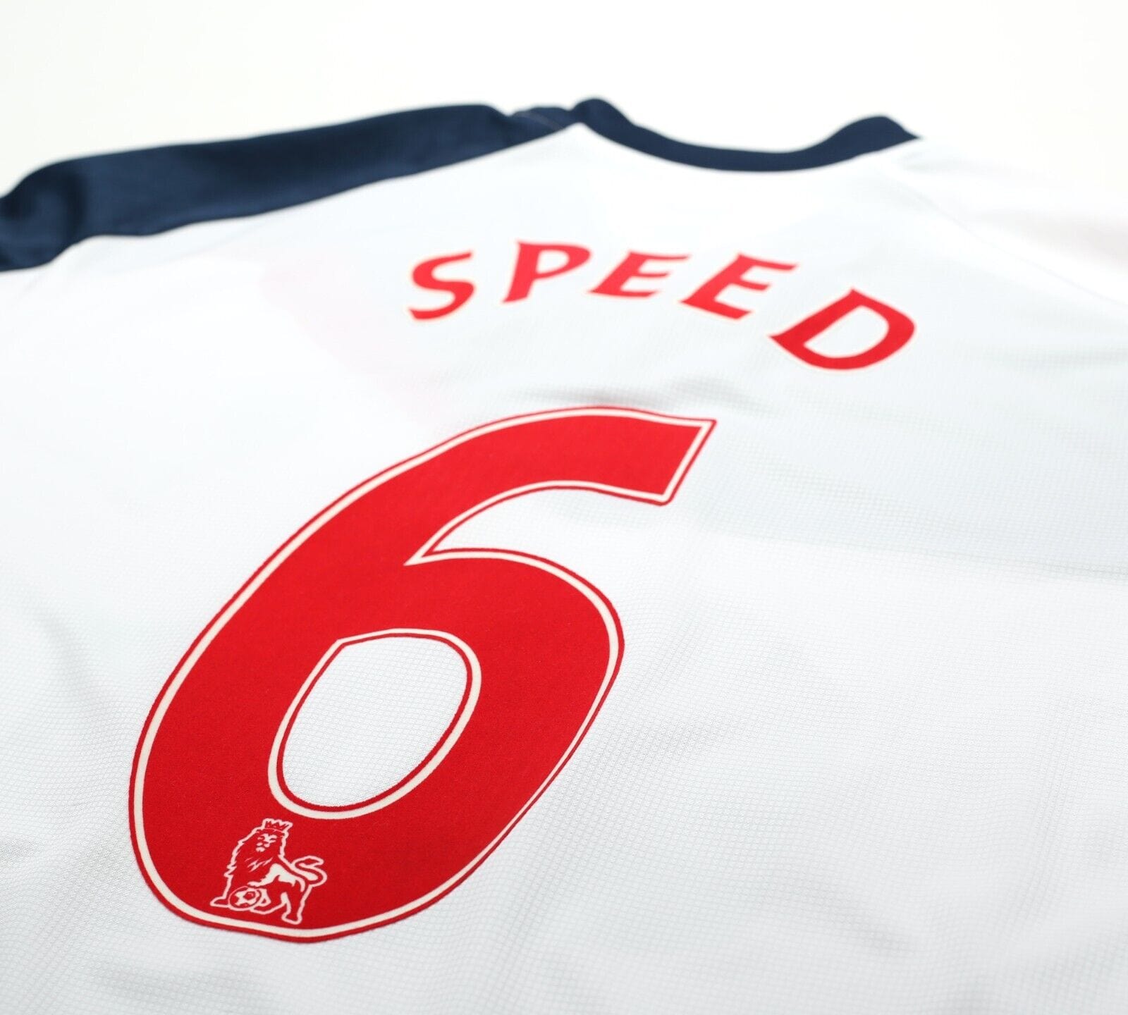 2011/12 SPEED #6 Bolton Wanderers Vintage Reebok Home Football Shirt (M/L)