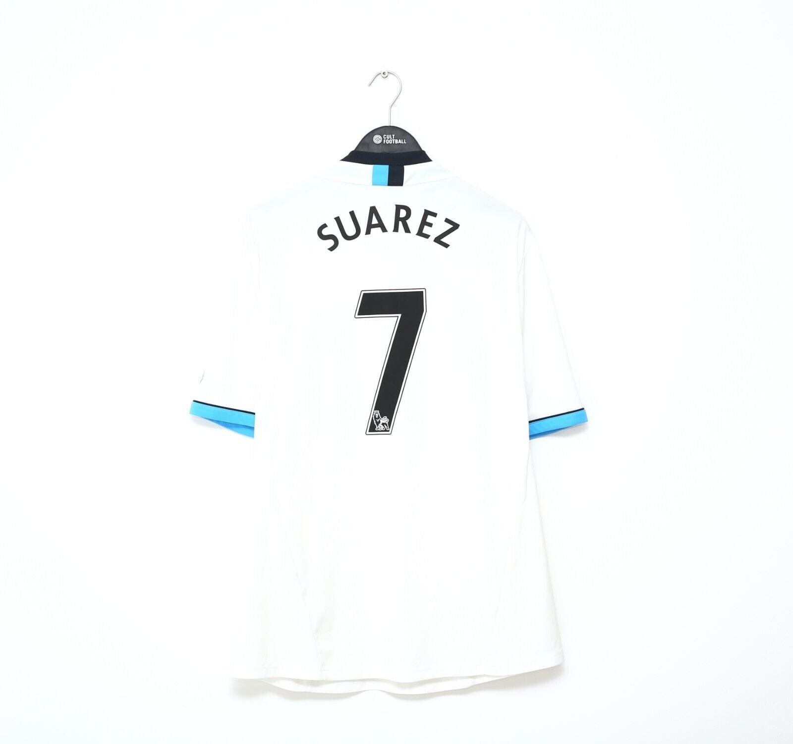 2011/12 SUAREZ #7 Liverpool Vintage adidas Third Football Shirt Jersey (XL) 3rd