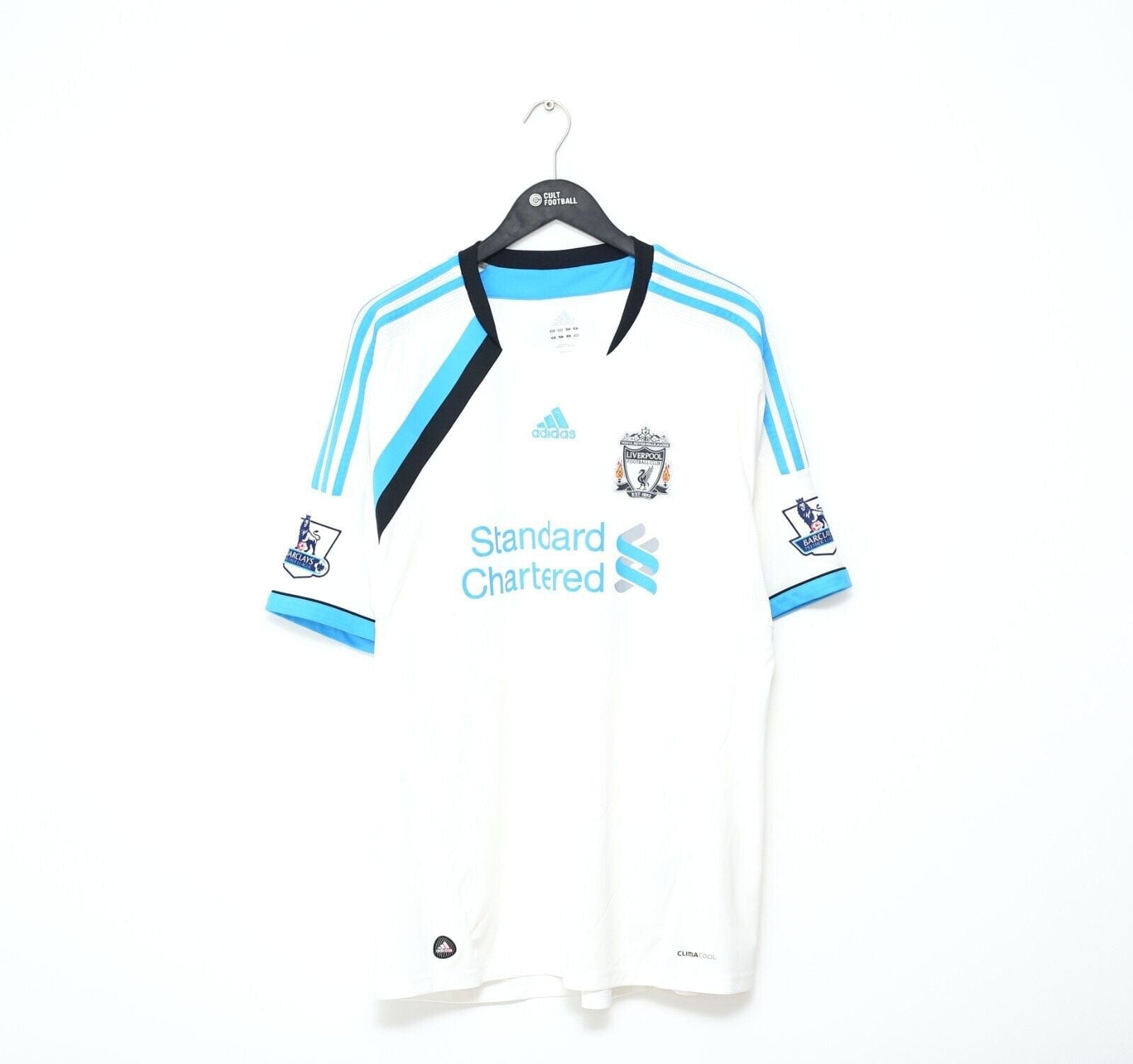 2011/12 SUAREZ #7 Liverpool Vintage adidas Third Football Shirt Jersey (XL) 3rd