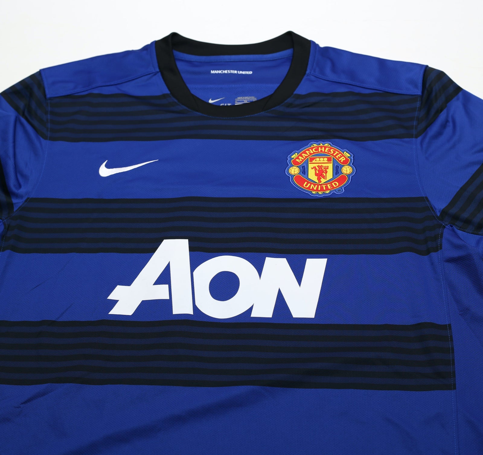 2011/13 BERBATOV #9 Manchester United Vintage Nike Away Football Shirt (XL)