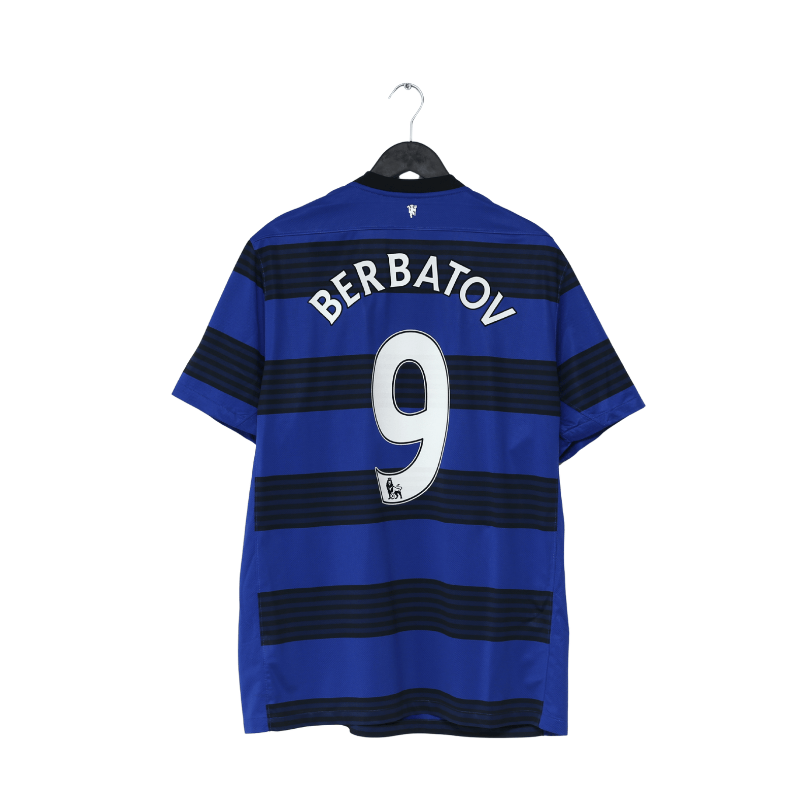 2011/13 BERBATOV #9 Manchester United Vintage Nike Away Football Shirt (XL)