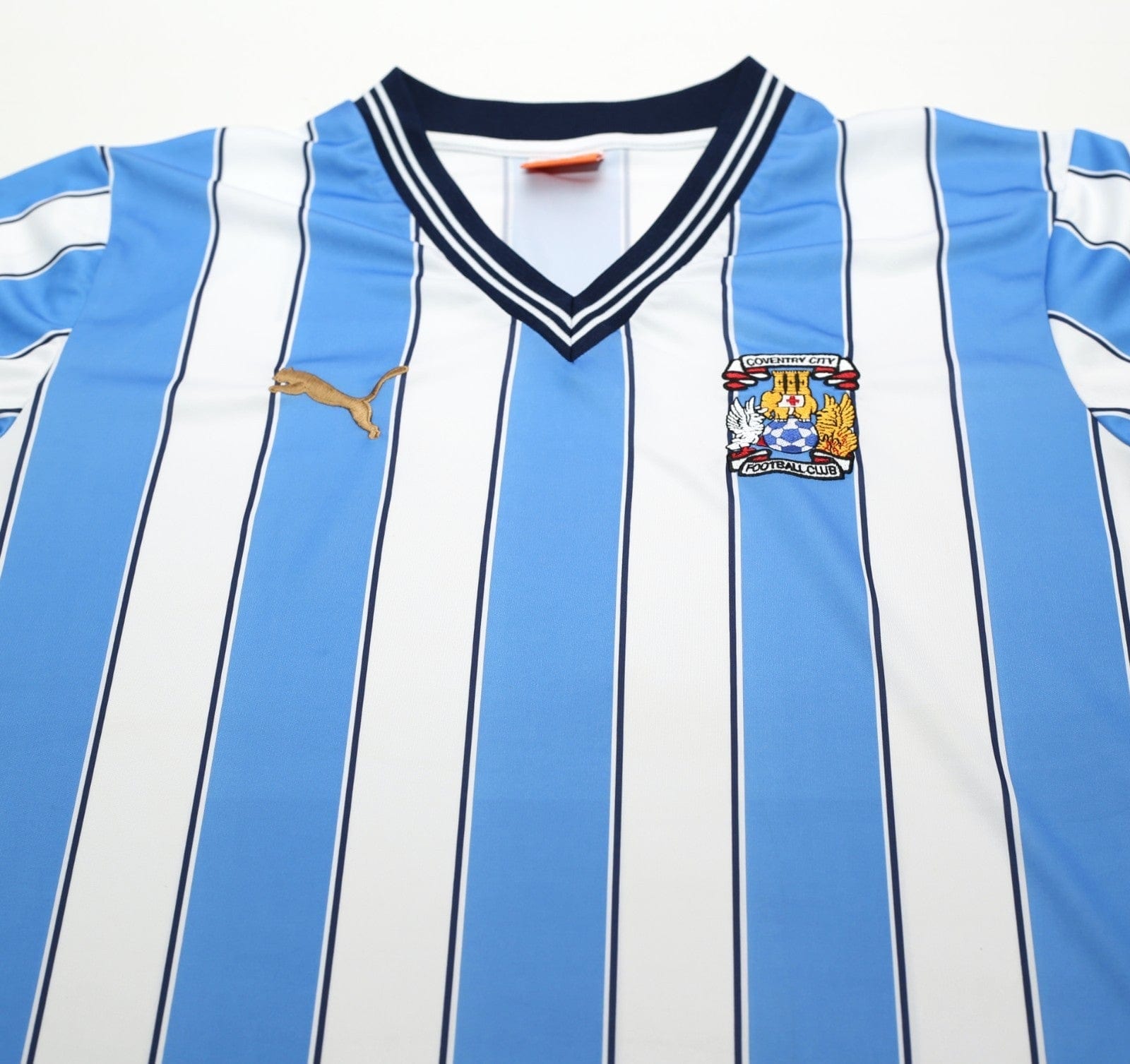 2012/13 COVENTRY CITY Vintage PUMA 'FA Cup 25th Anniversary' Football Shirt L/XL