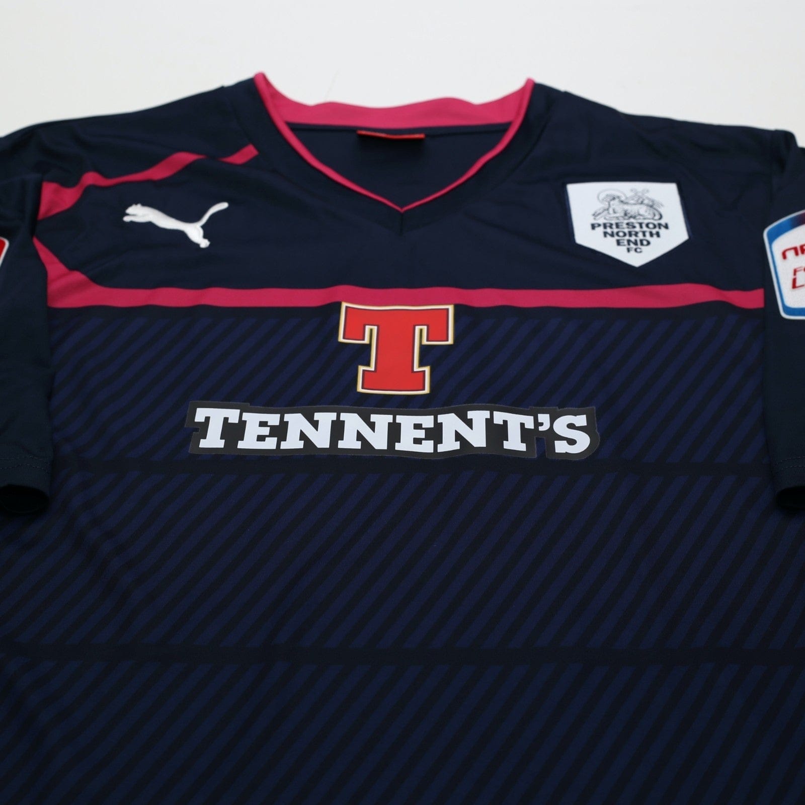 2012/13 Garner #14 Preston North End Vintage PUMA Away Football Shirt (L/XL)