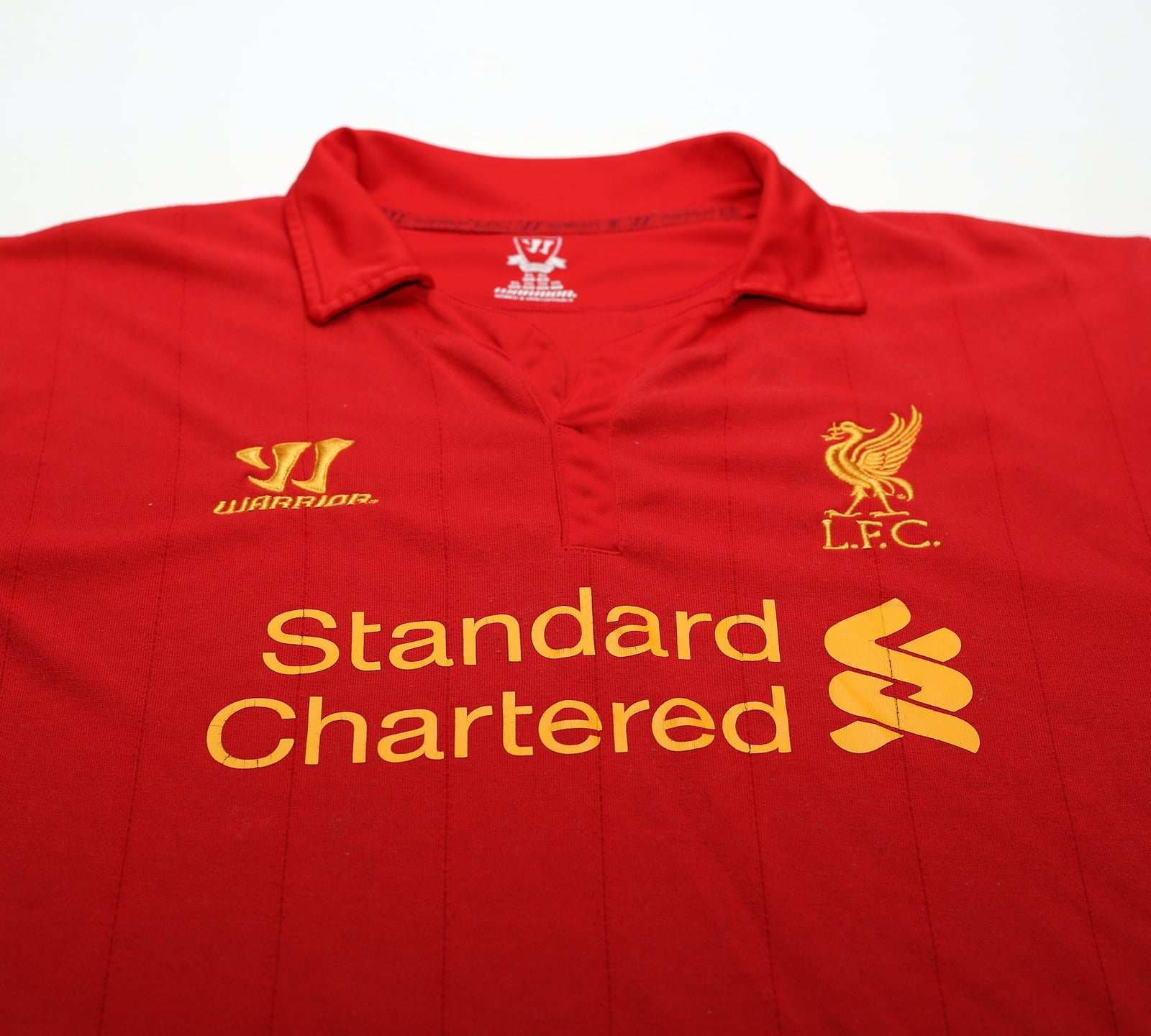 2012/13 LIVERPOOL Vintage Warrior Home Football Shirt (XL)