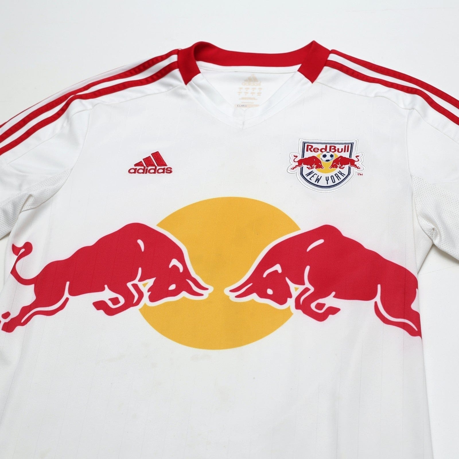 2012/13 New York Red Bull Vintage adidas Home Football Soccer Shirt (M) MLS