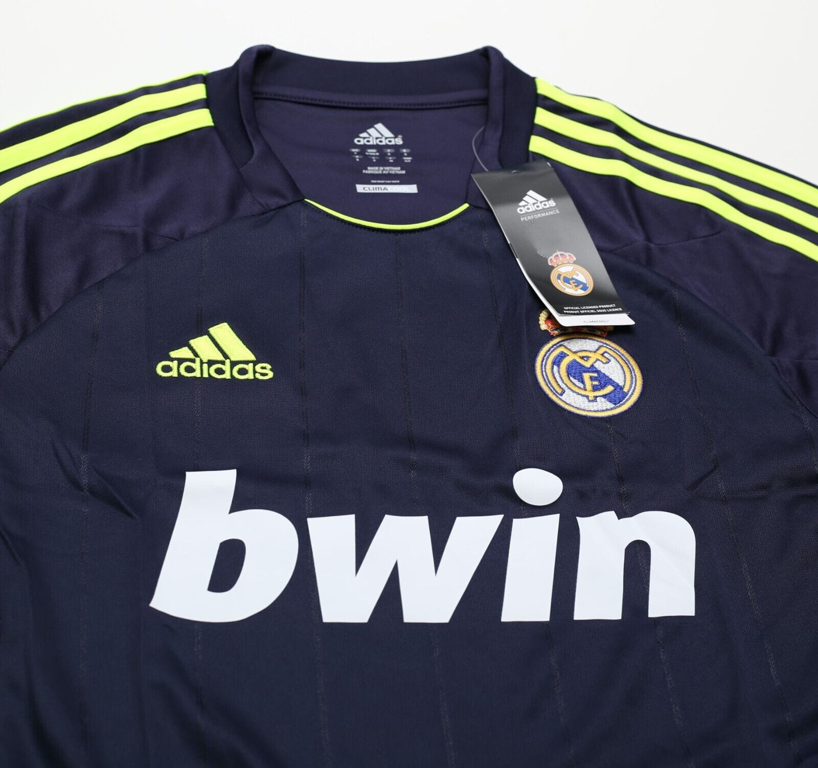 2012/13 REAL MADRID Vintage adidas Away Football Shirt Jersey (S) BNWT