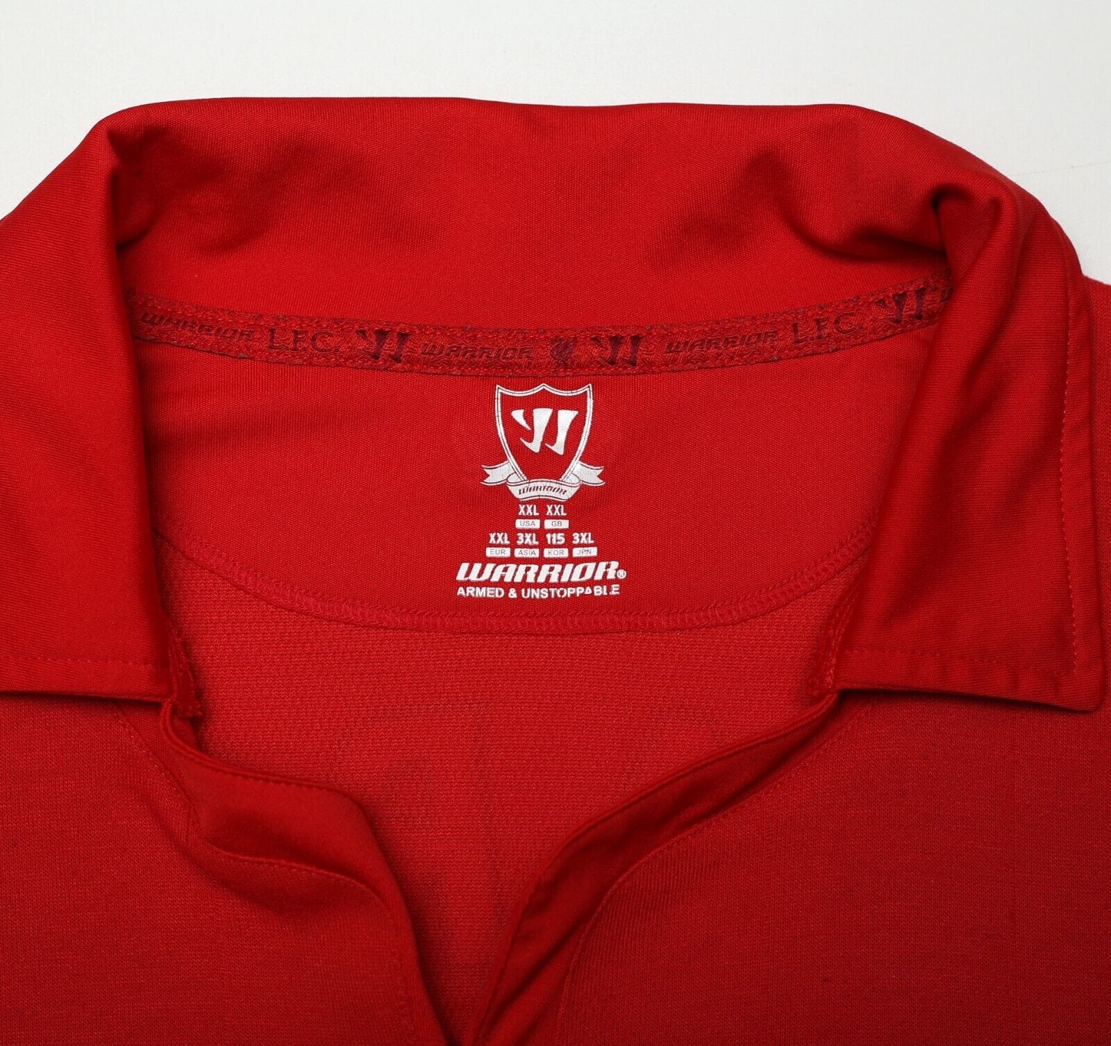 2012/13 SUAREZ #7 Liverpool Vintage Warrior Home Football Shirt Jersey (XXL)