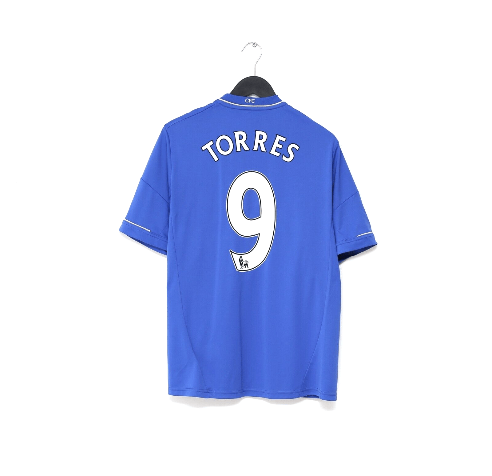 2012/13 TORRES #9 Chelsea Vintage adidas Home Football Shirt Jersey (L)