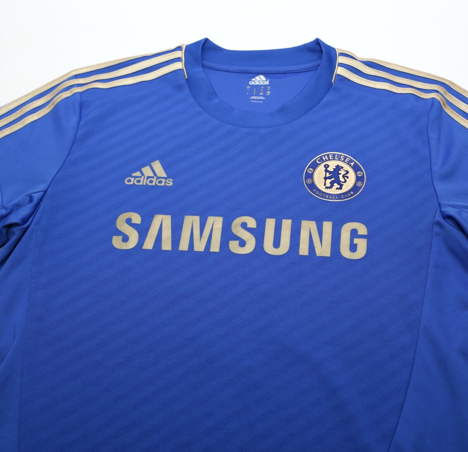 2012/13 TORRES #9 Chelsea Vintage adidas Home Football Shirt Jersey (L)