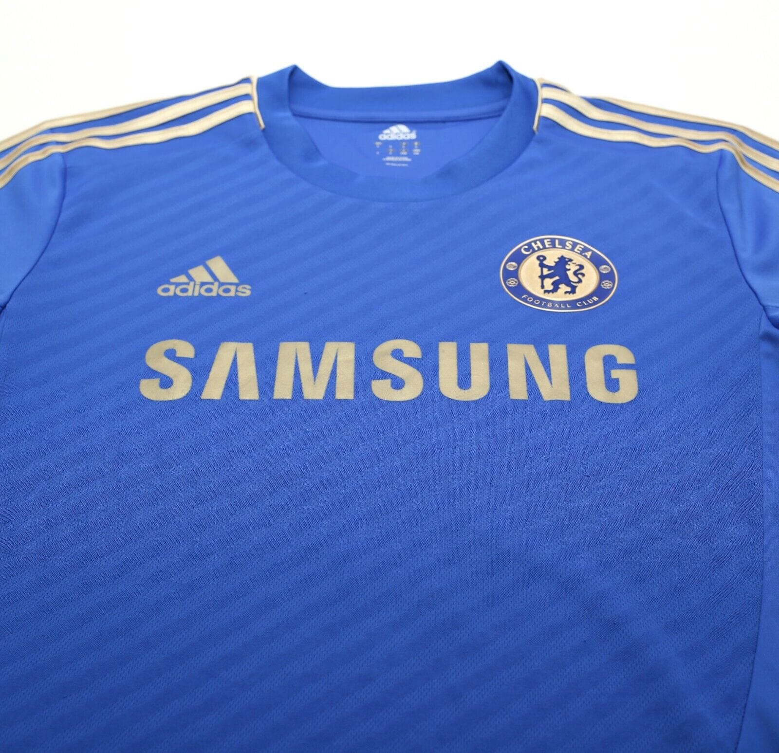 2012/13 TORRES #9 Chelsea Vintage adidas Home Football Shirt Jersey (L)