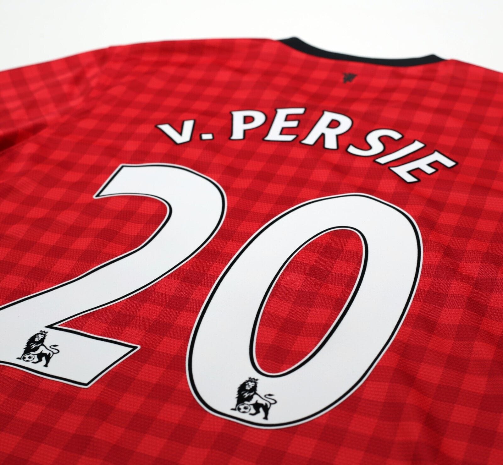 2012/13 VAN PERSIE #20 Manchester United Vintage Nike Home Football Shirt (L)