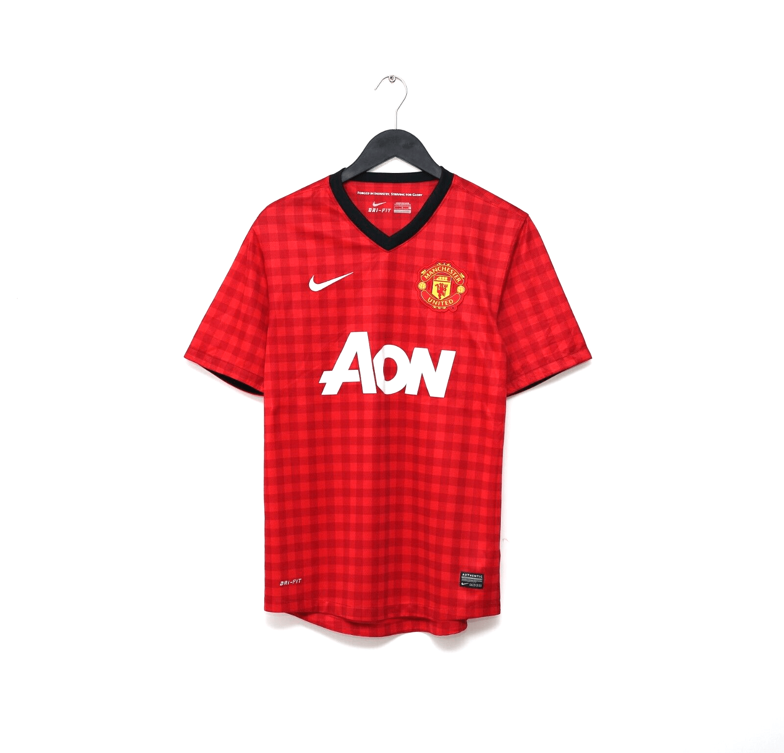 2012/13 VAN PERSIE #20 Manchester United Vintage Nike Home Football Shirt (S)