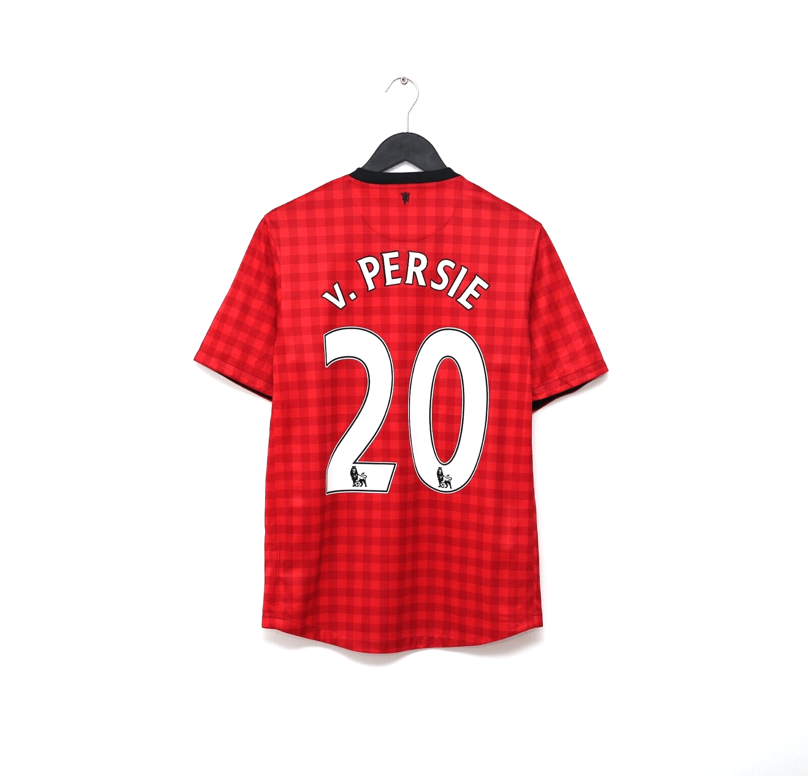 2012/13 VAN PERSIE #20 Manchester United Vintage Nike Home Football Shirt (S)