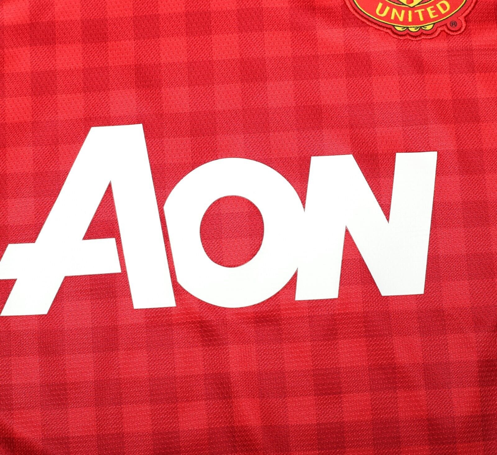 2012/13 VAN PERSIE #20 Manchester United Vintage Nike Home Football Shirt (XL)